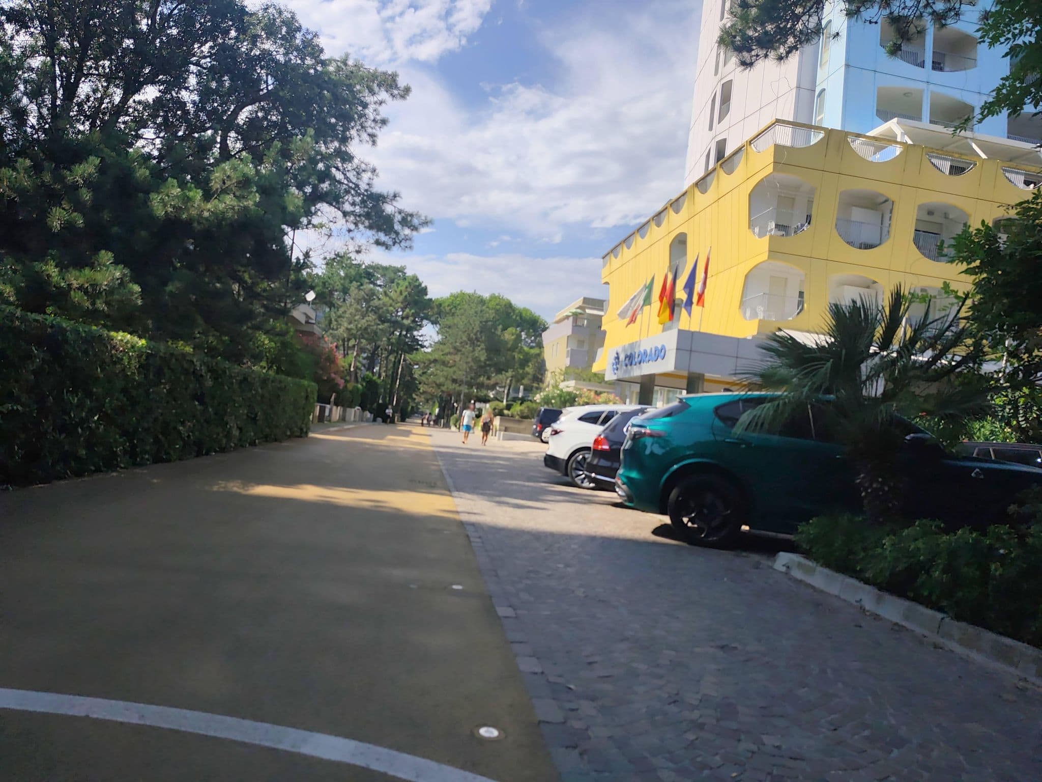 Street view near Colorado, Lignano Sabbiadoro