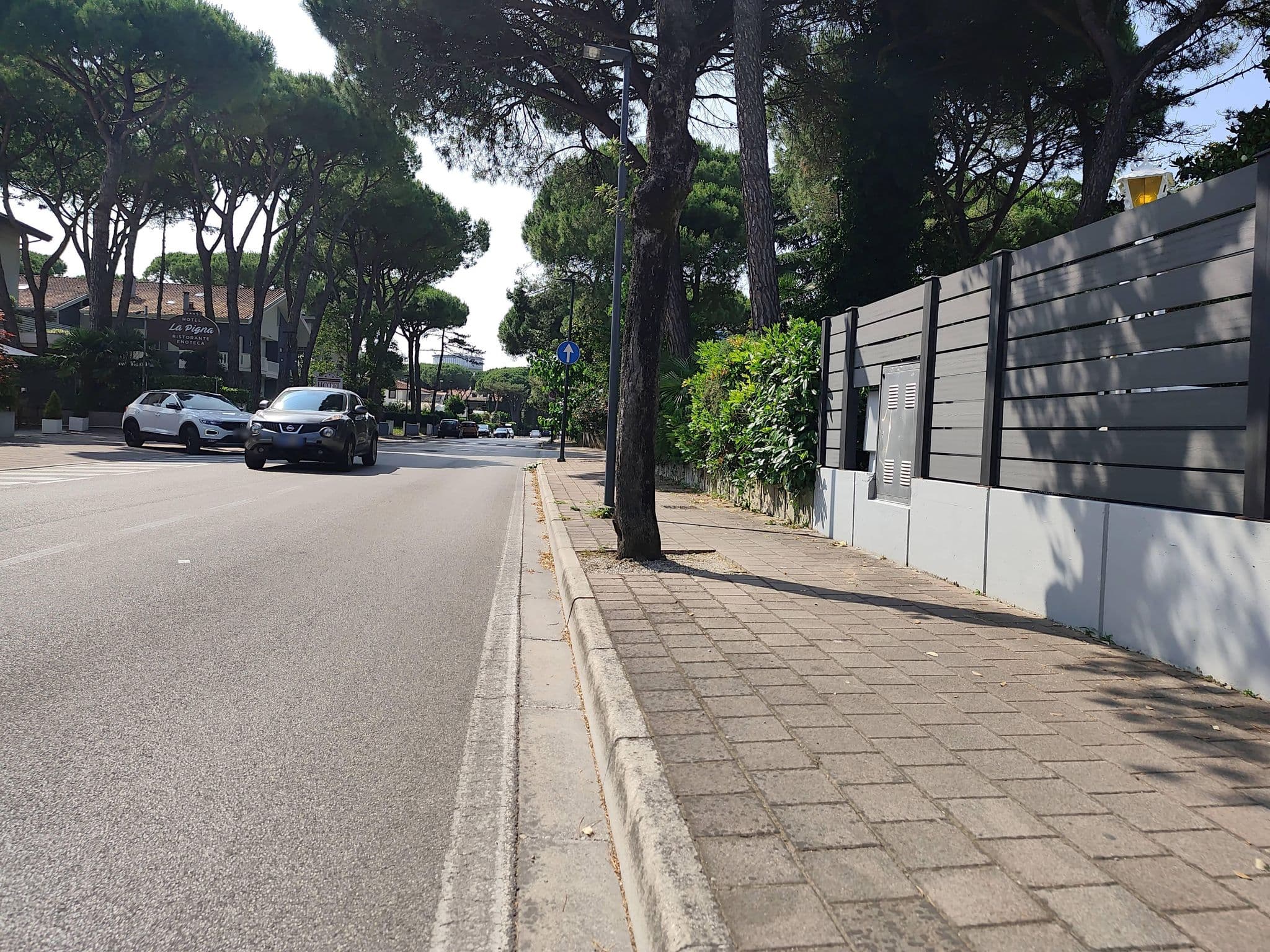 Street view near La Pigna, Lignano Sabbiadoro