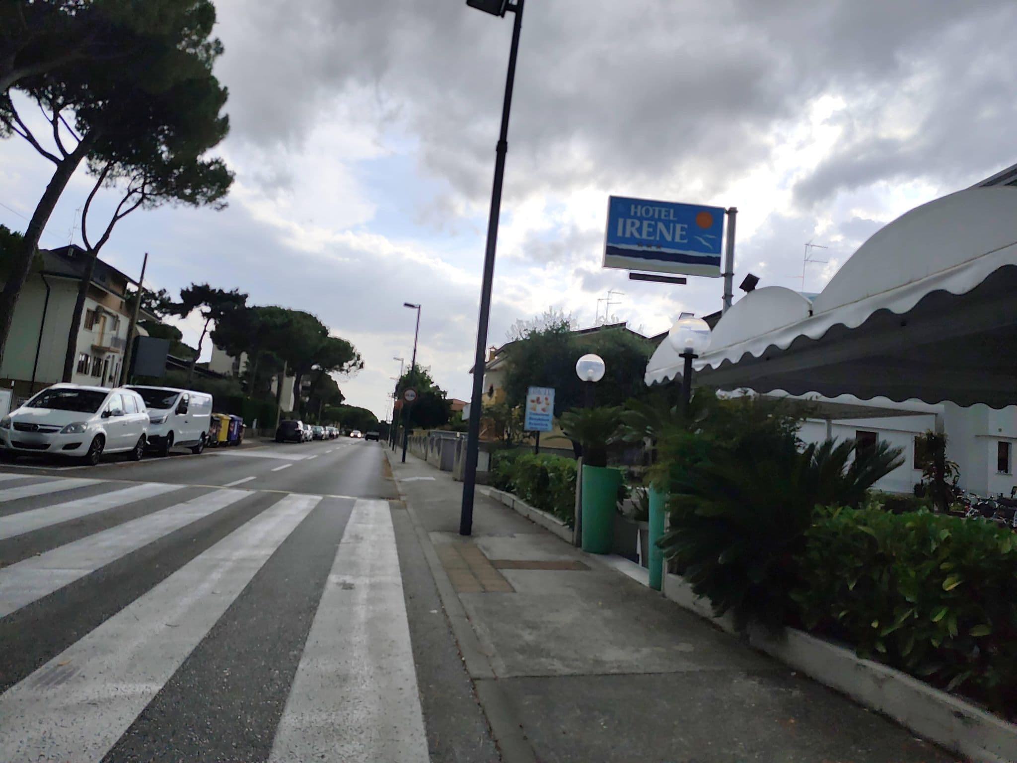 Street view near Irene, Lignano Sabbiadoro