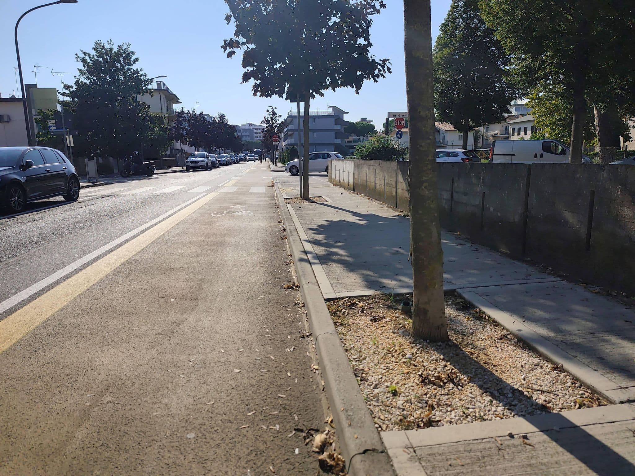 Street view near Ornella, Lignano Sabbiadoro