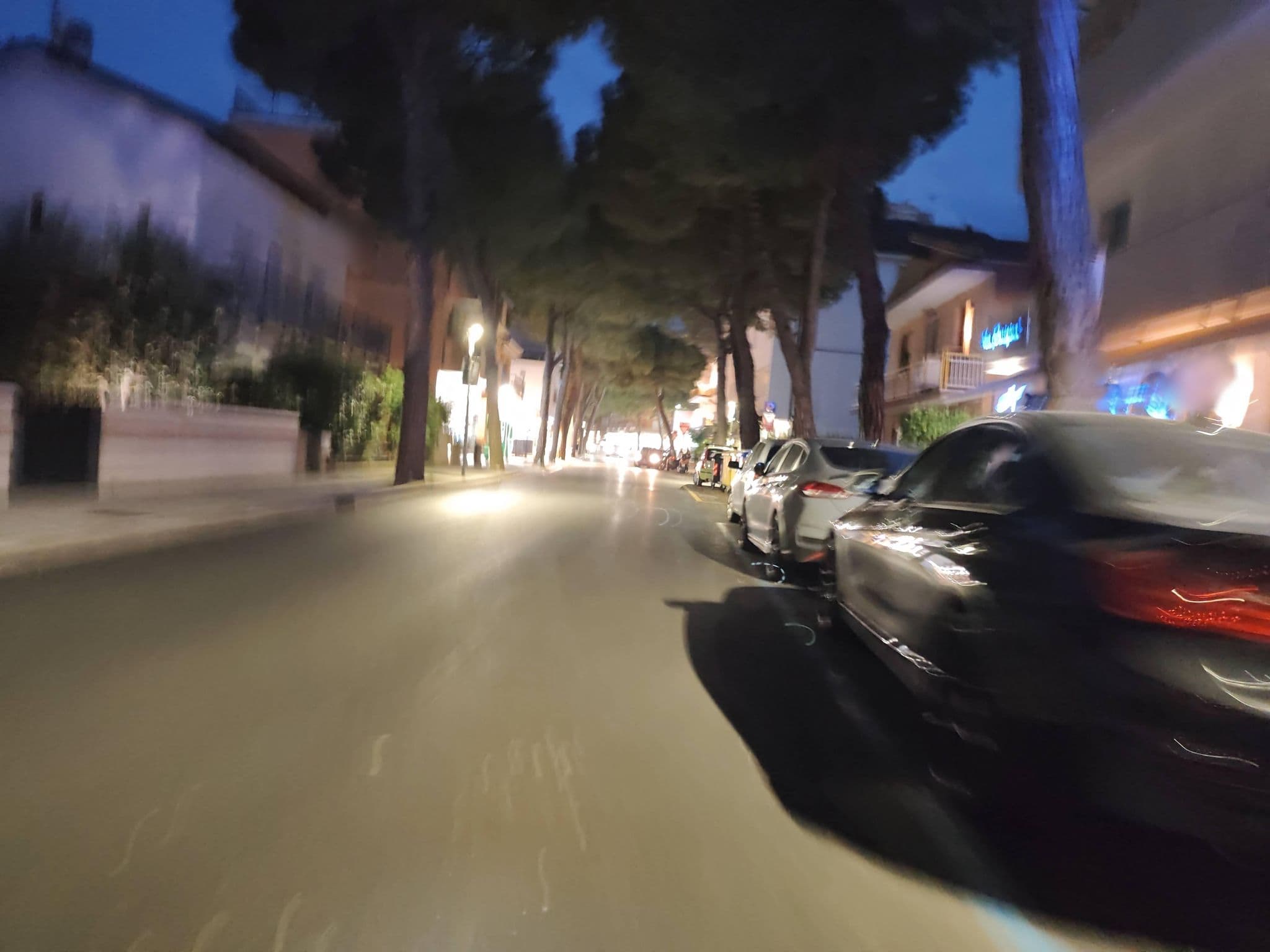 Street view near La Parigina, Lignano Sabbiadoro