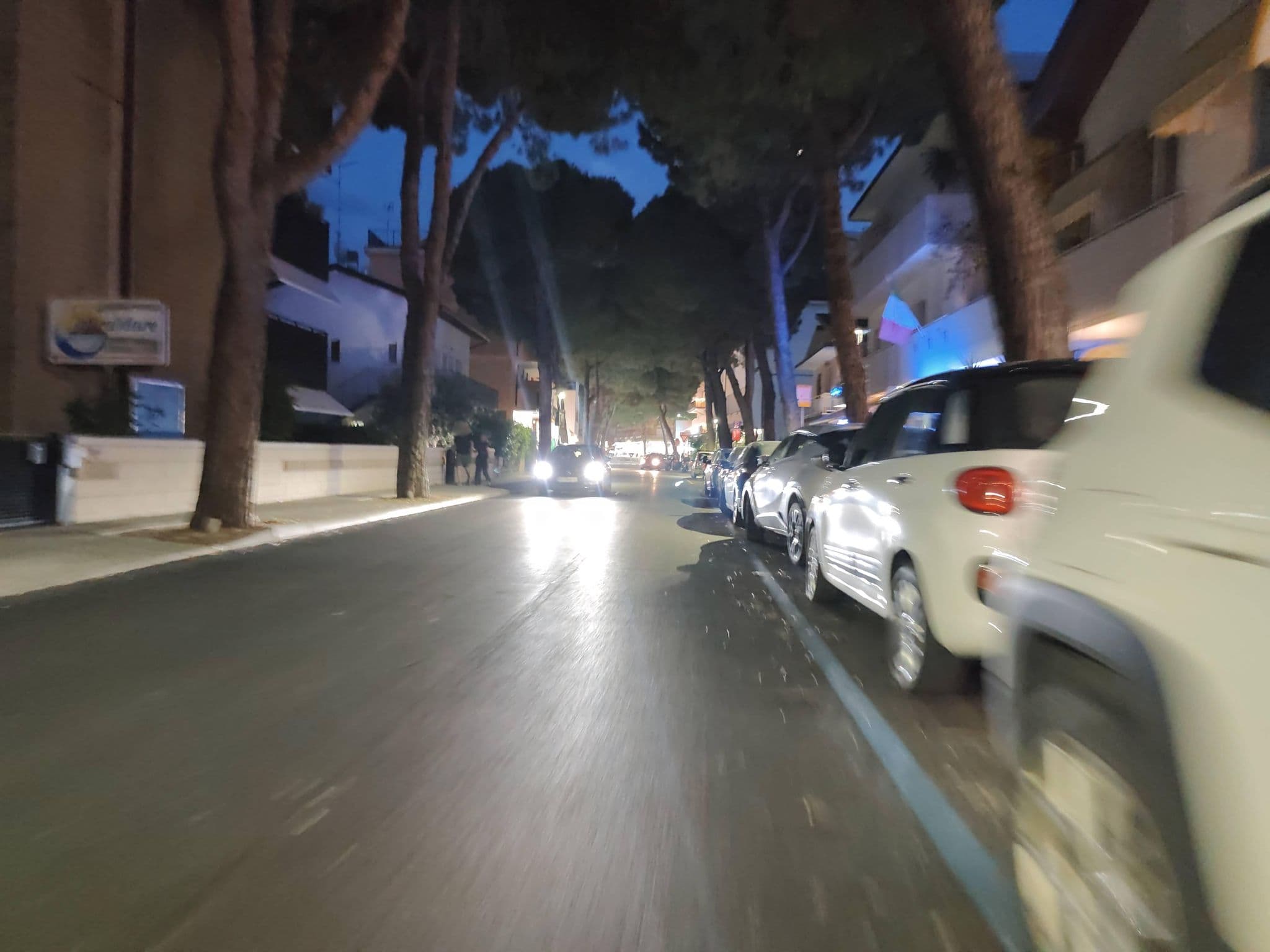 Street view near Marco Polo, Lignano Sabbiadoro