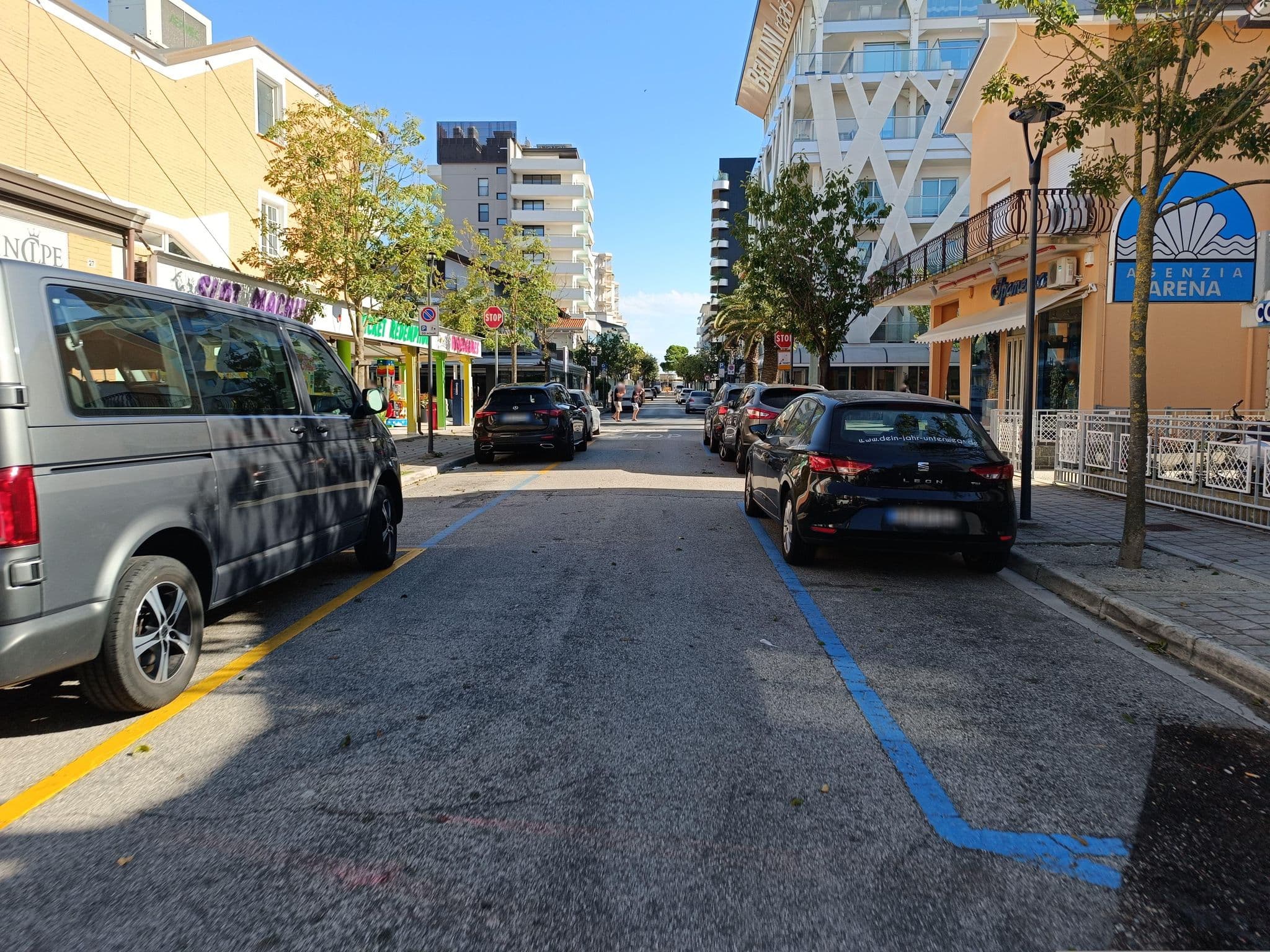 Street view near Principe, Lignano Sabbiadoro