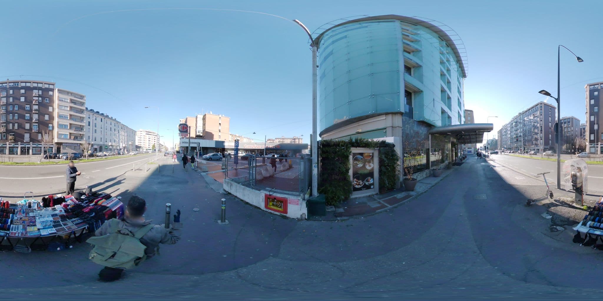 Street view near Best Western Antares Hotel Concorde, Adriano — © mapconcierge (CC BY-SA · Mapillary)