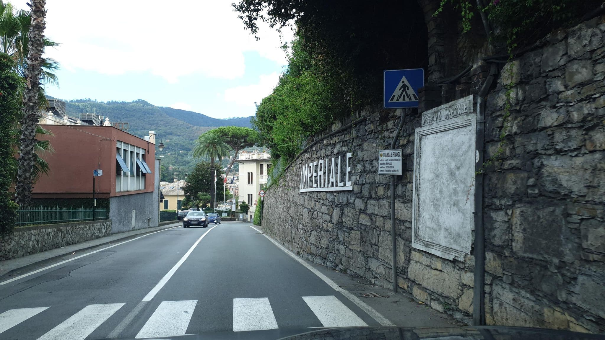 Street view near Hotel Imperiale, Santa Margherita Ligure — © jopparn (CC BY-SA · Mapillary)