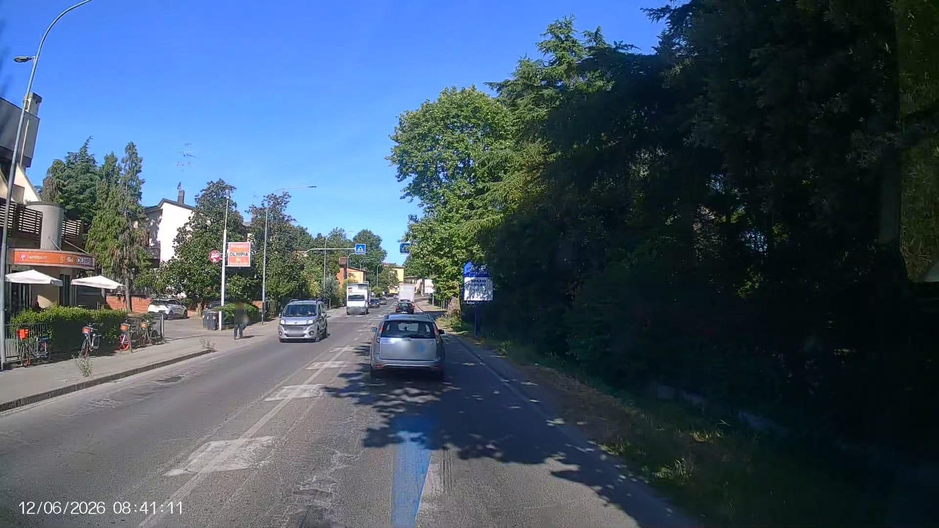 Street view near Hotel Olimpia, Imola — © renaultgt (CC BY-SA · Mapillary)