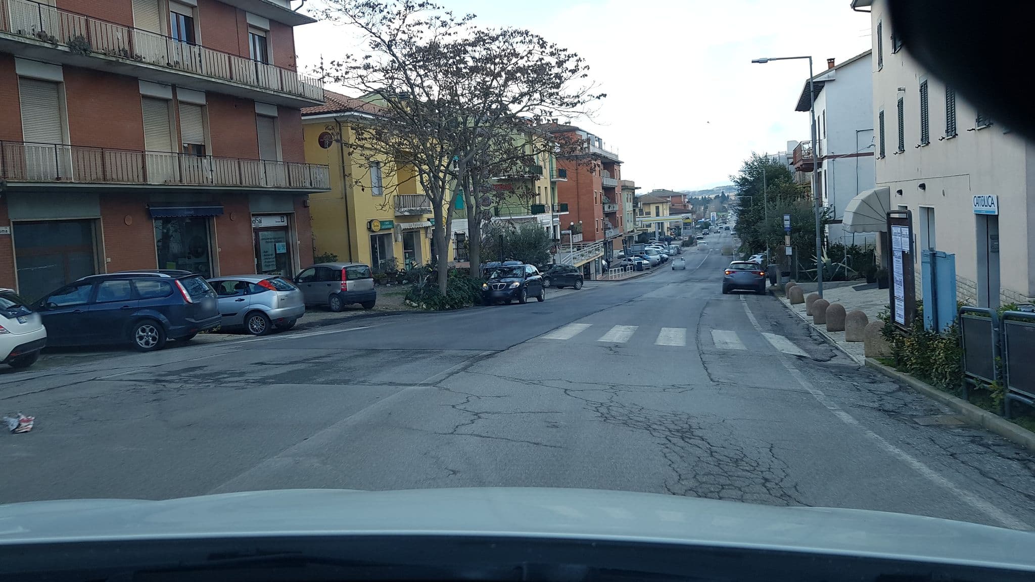 Street view near Fazzuoli Hotel, Castiglione del Lago — © pierluigiderosa (CC BY-SA · Mapillary)