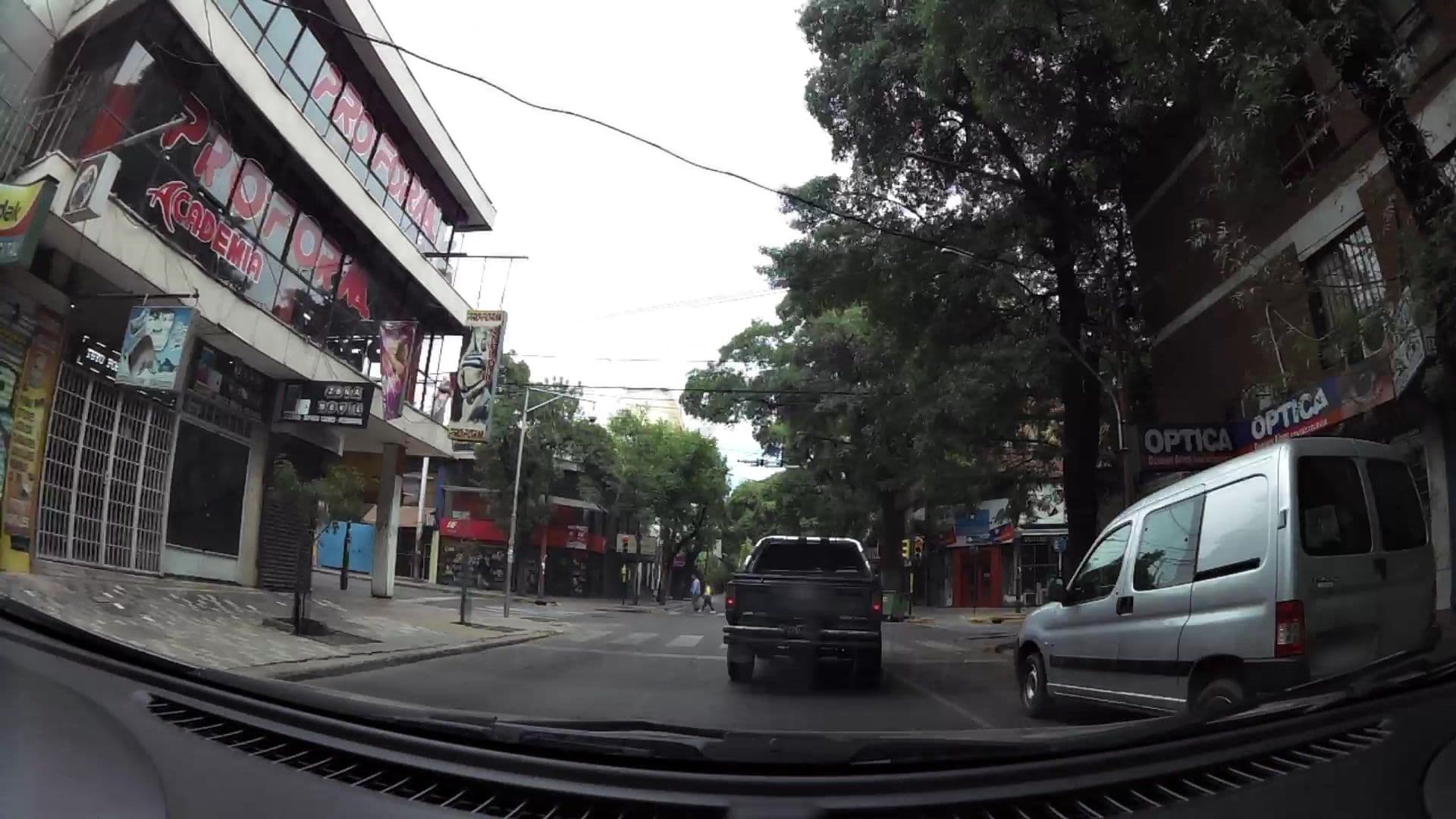Street view near Pacífico, Mendoza