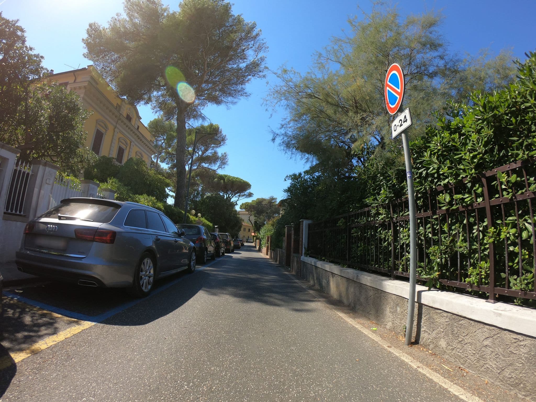 Street view near Albergo Pensione Bartoli, Rosignano Solvay-Castiglioncello — © momix (CC BY-SA · Mapillary)