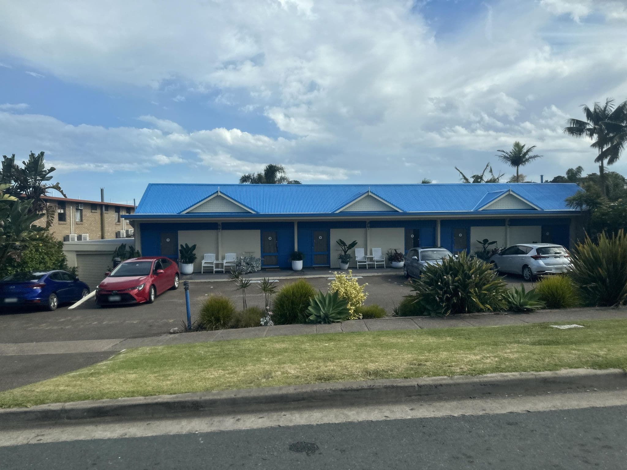 Street view near South Seas Motel, Merimbula — © jakecopp (CC BY-SA · Mapillary)