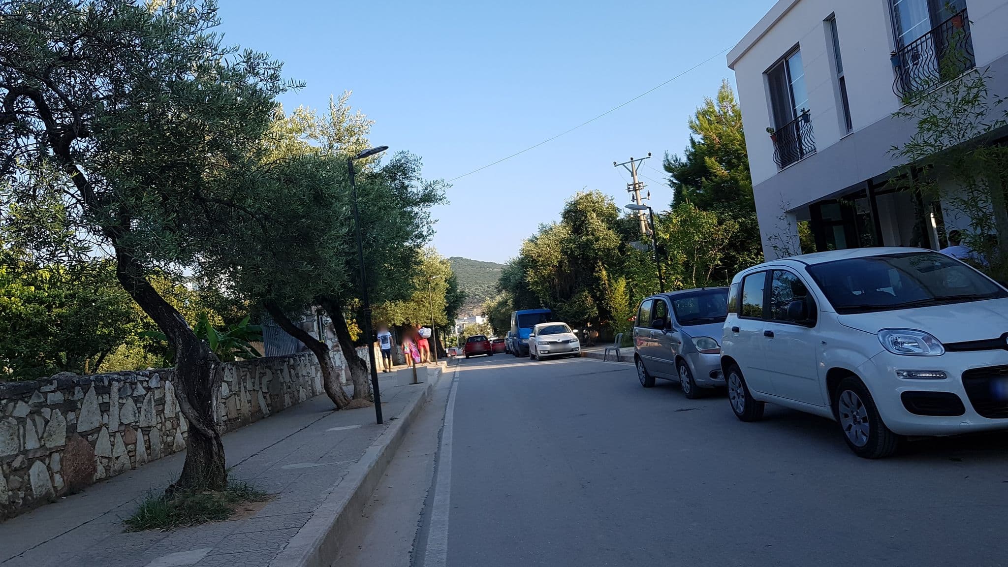 Street view near Hotel Nebo, Ksamil — © ale_zena_it (CC BY-SA · Mapillary)
