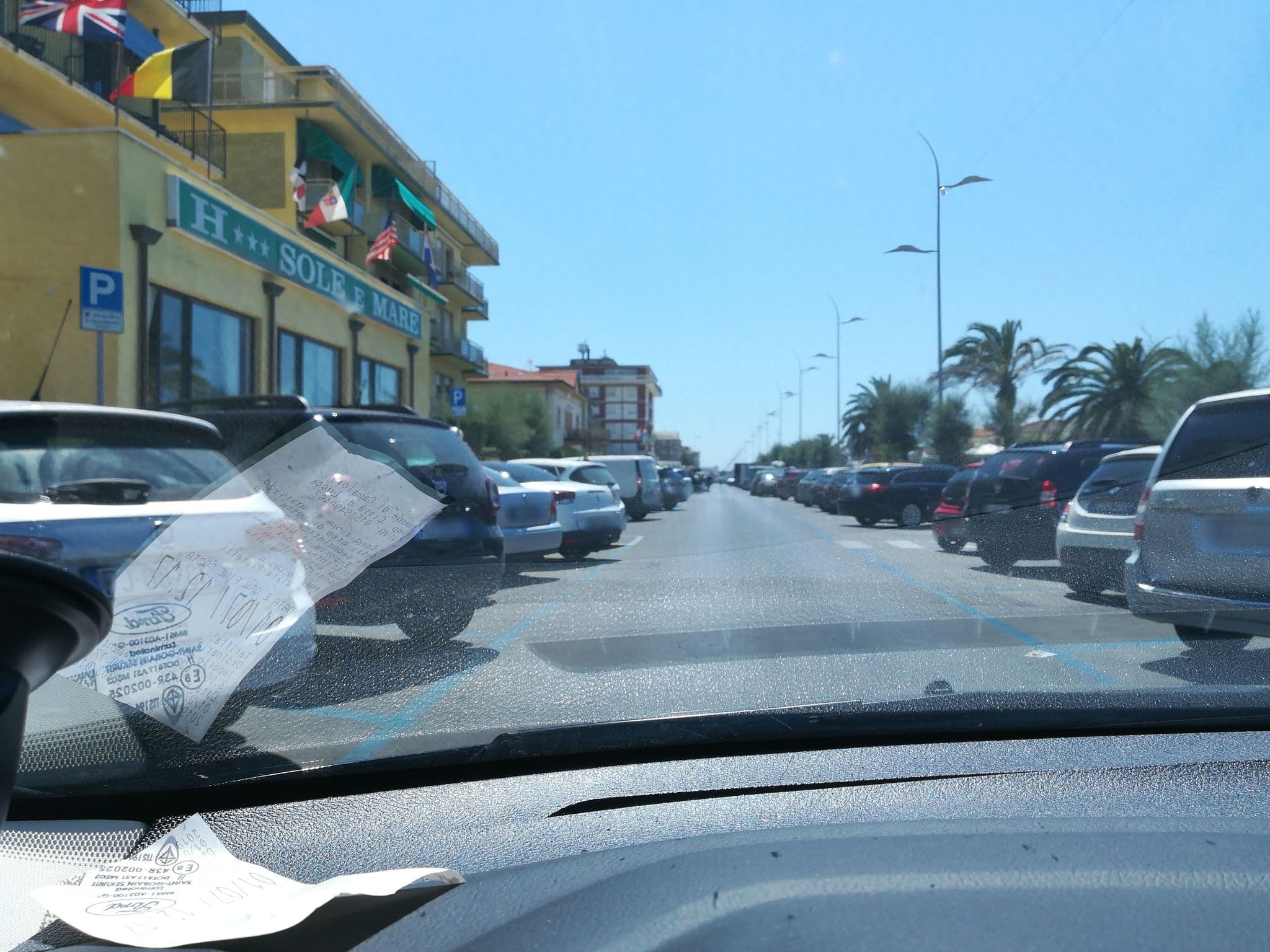 Street view near Hotel Sole e Mare, Viareggio — © biffe (CC BY-SA · Mapillary)