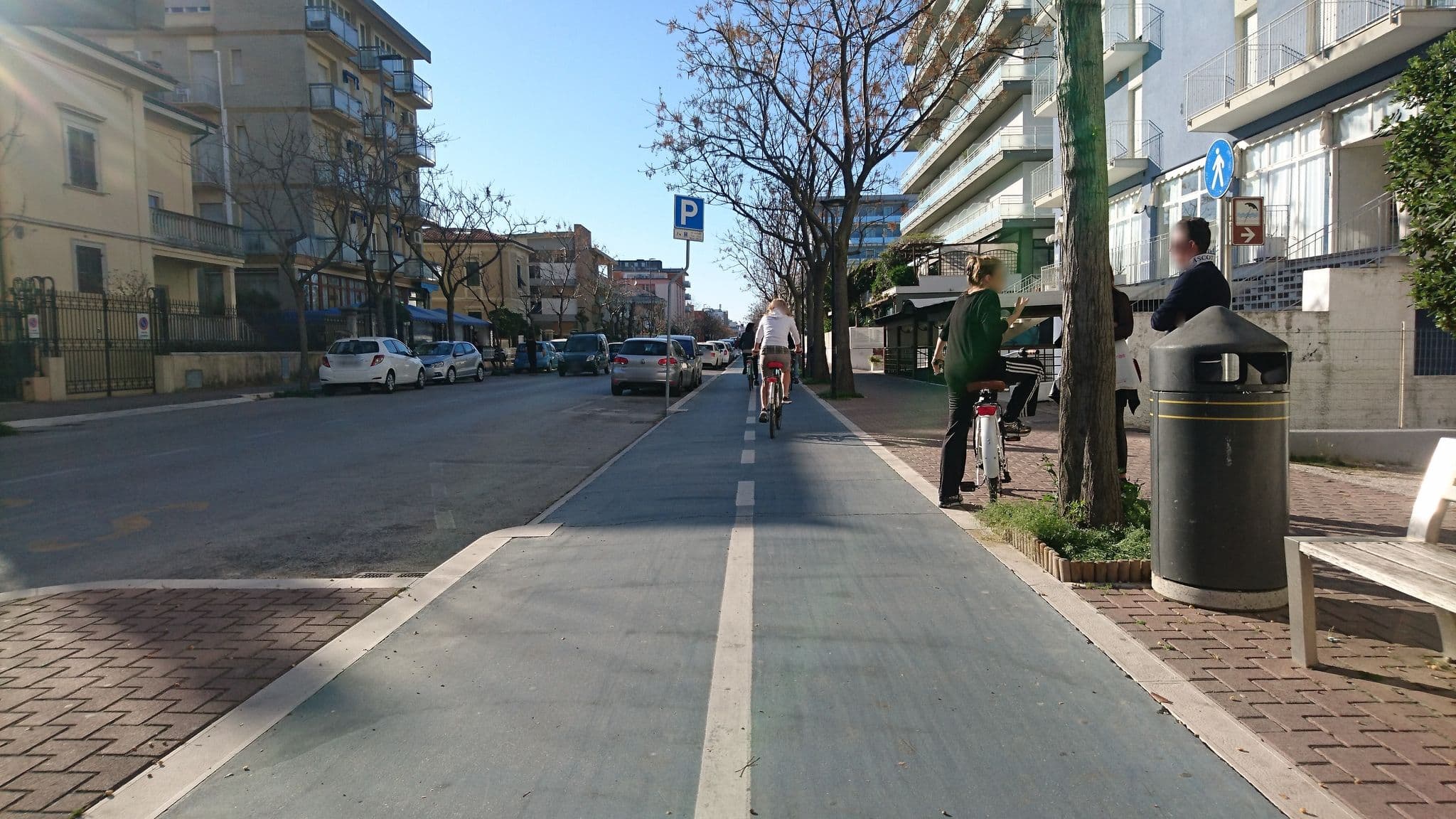 Street view near Continental, Pesaro — © voschix (CC BY-SA · Mapillary)