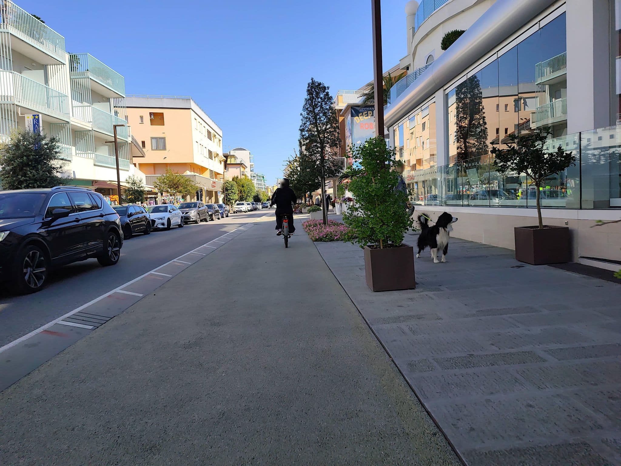 Street view near International Beach Hotel, Caorle