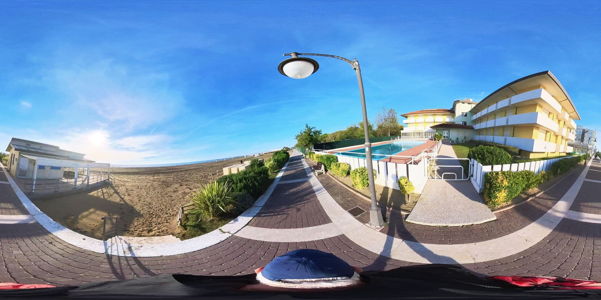 Street view near Hotel Europa, Caorle
