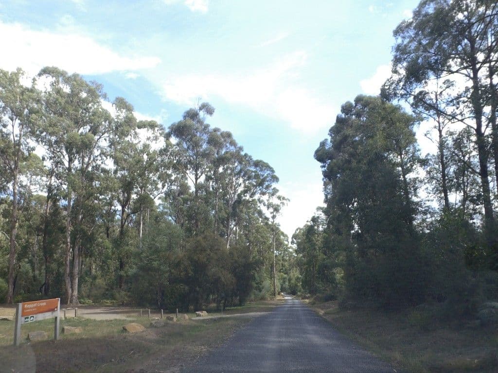 Street view near Keppel Creek Camping Area, Alexandra — © mander (CC BY-SA · Mapillary)