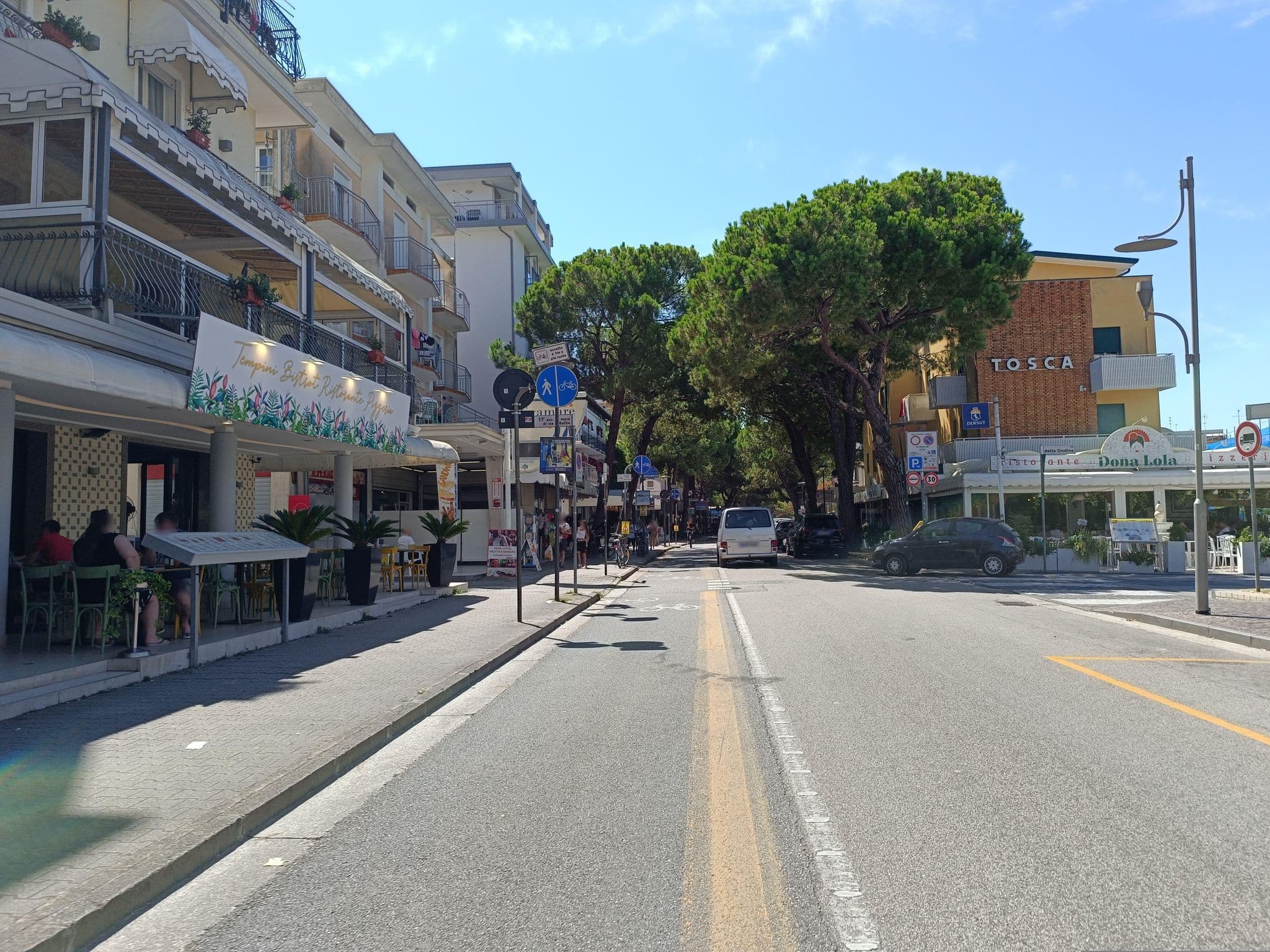 Street view near Jesulum, Lido di Jesolo