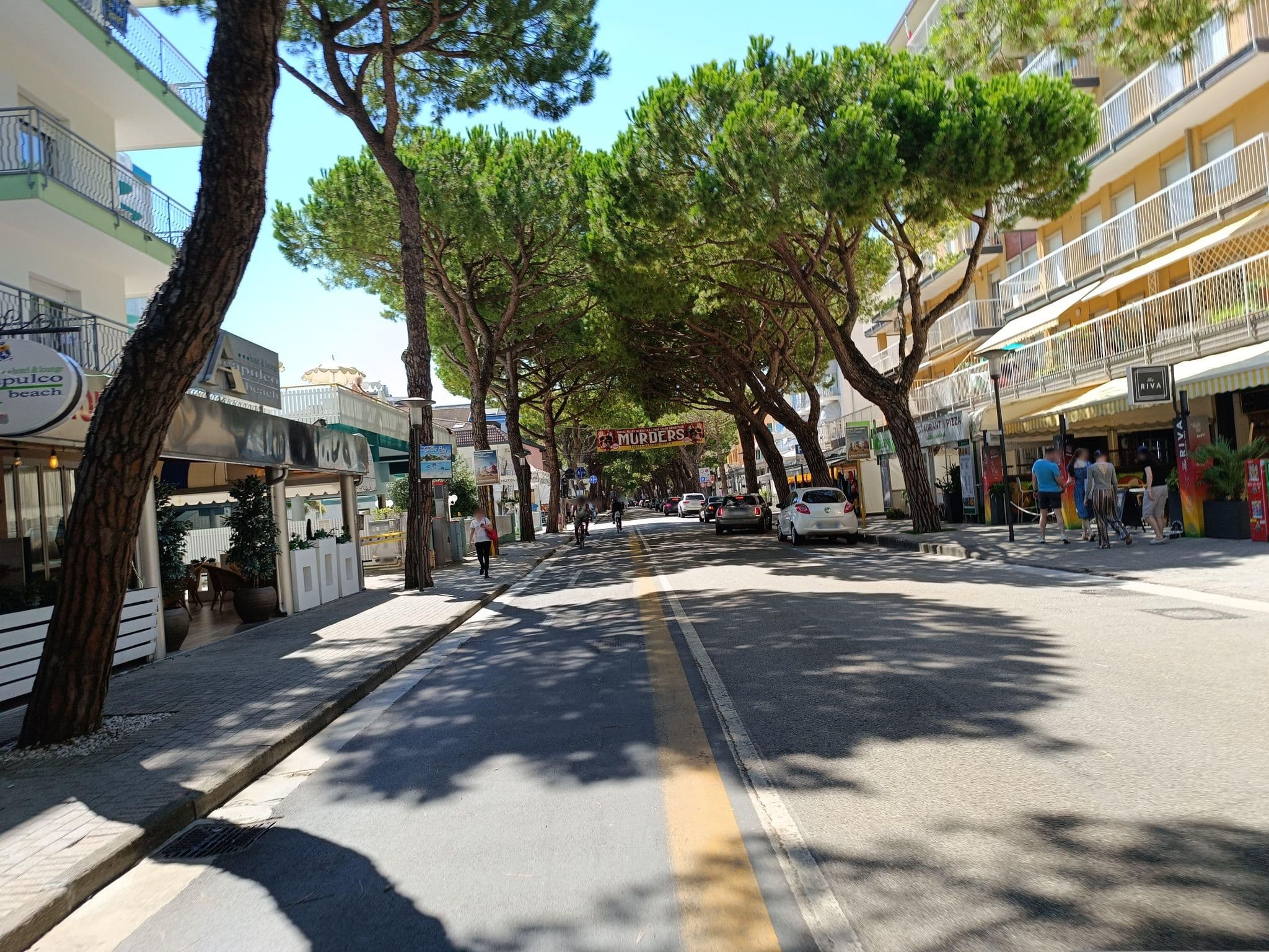 Street view near Acapulco, Lido di Jesolo