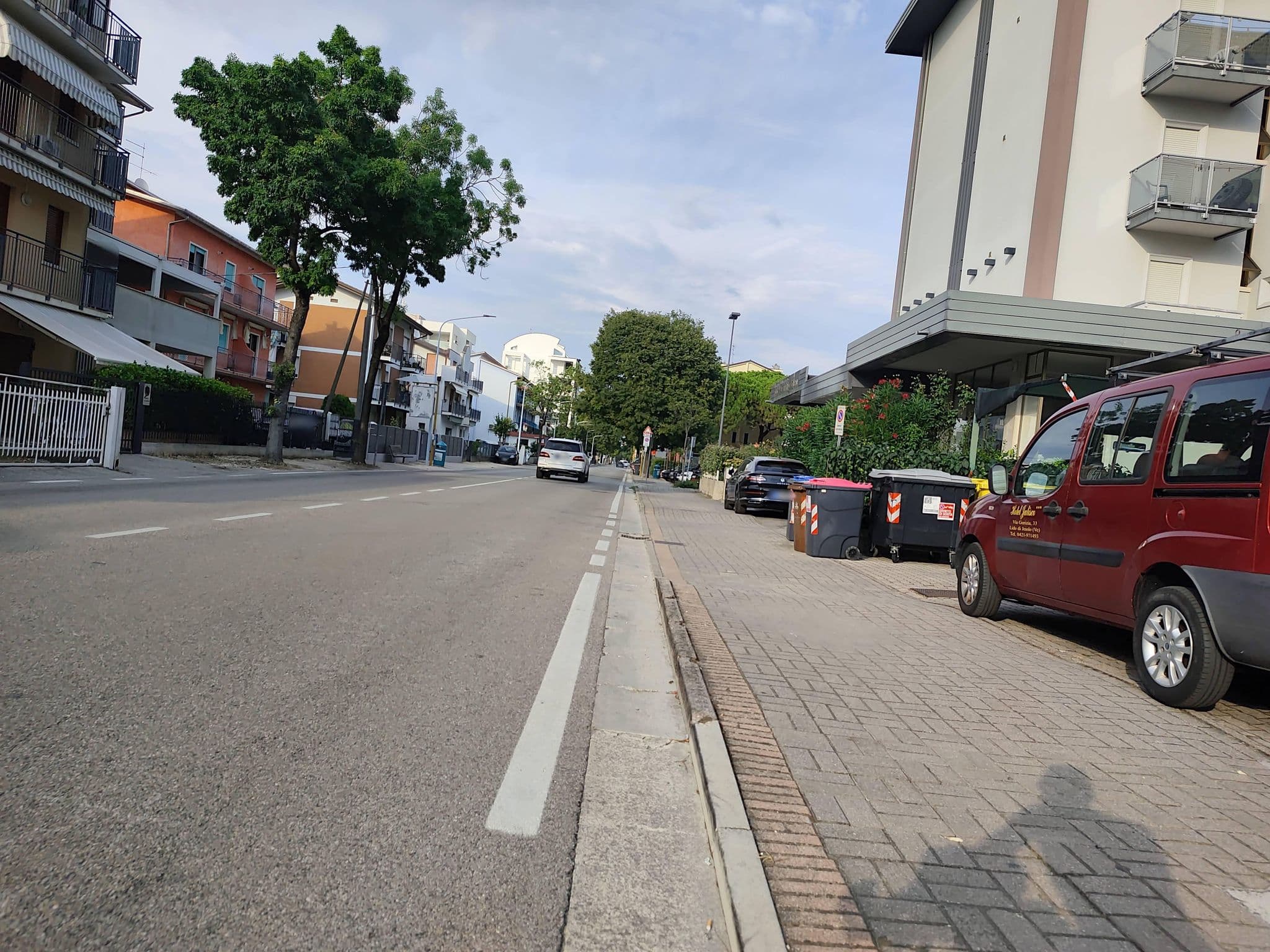 Street view near Domingo, Lido di Jesolo