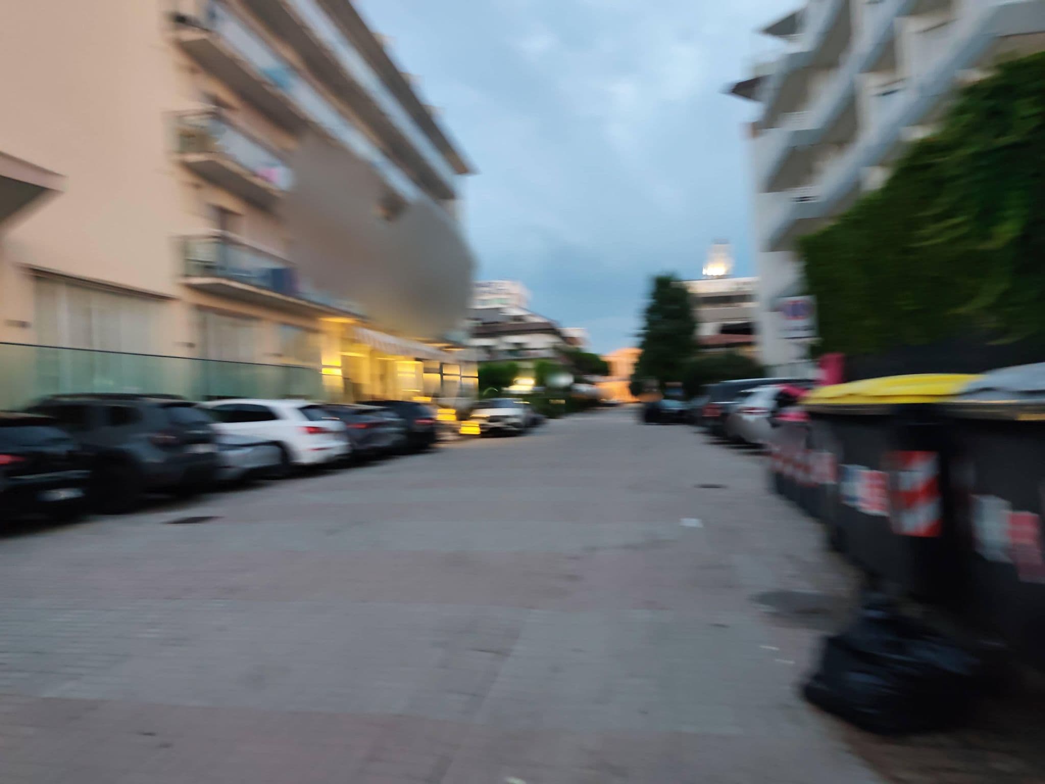 Street view near Hotel delle Mimose, Lido di Jesolo