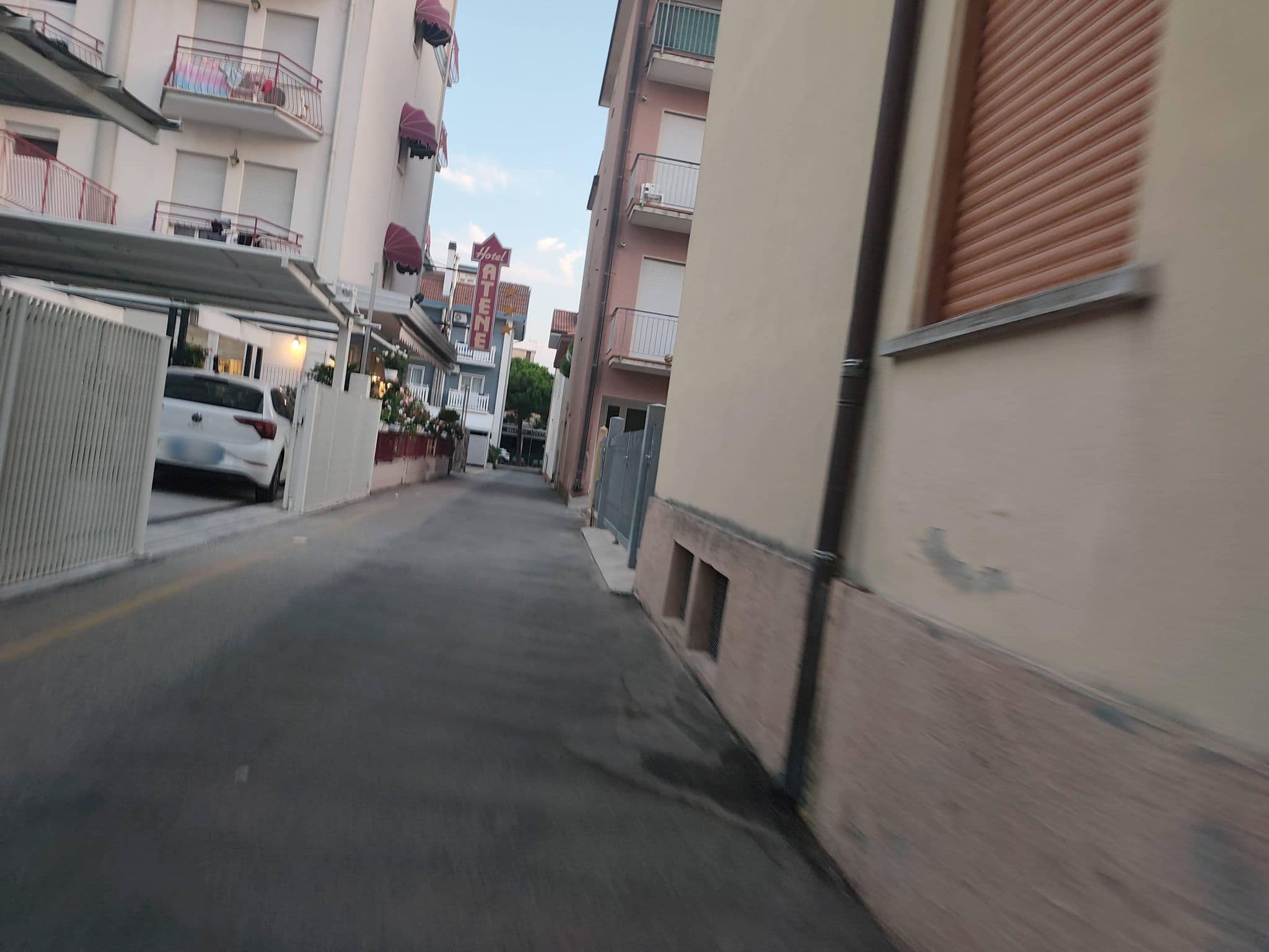 Street view near Atene, Lido di Jesolo