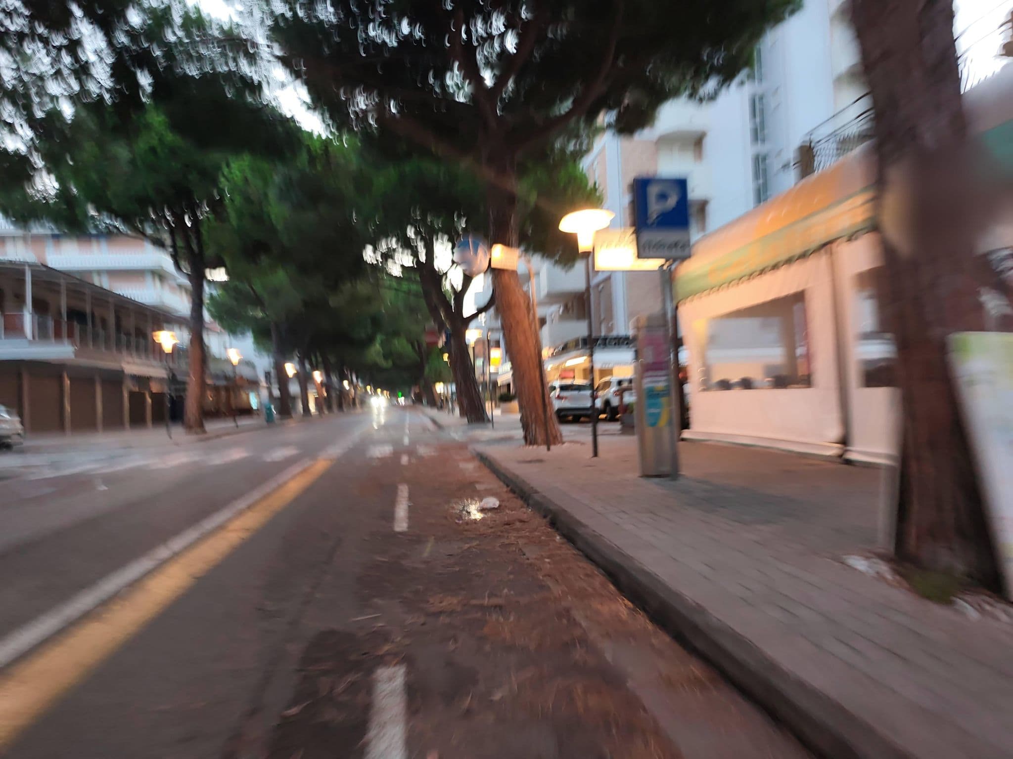 Street view near Amalfi, Lido di Jesolo