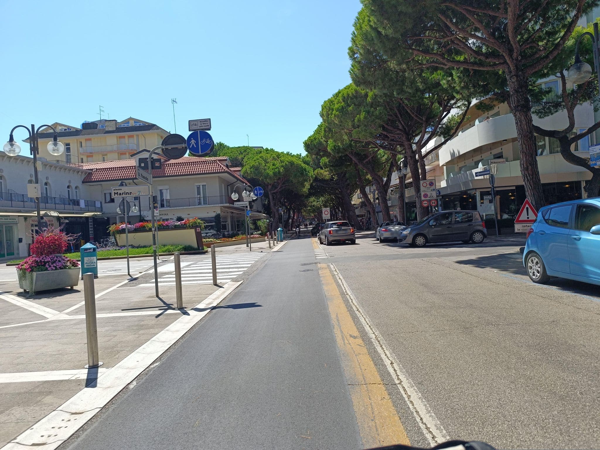 Street view near Foscolo, Lido di Jesolo