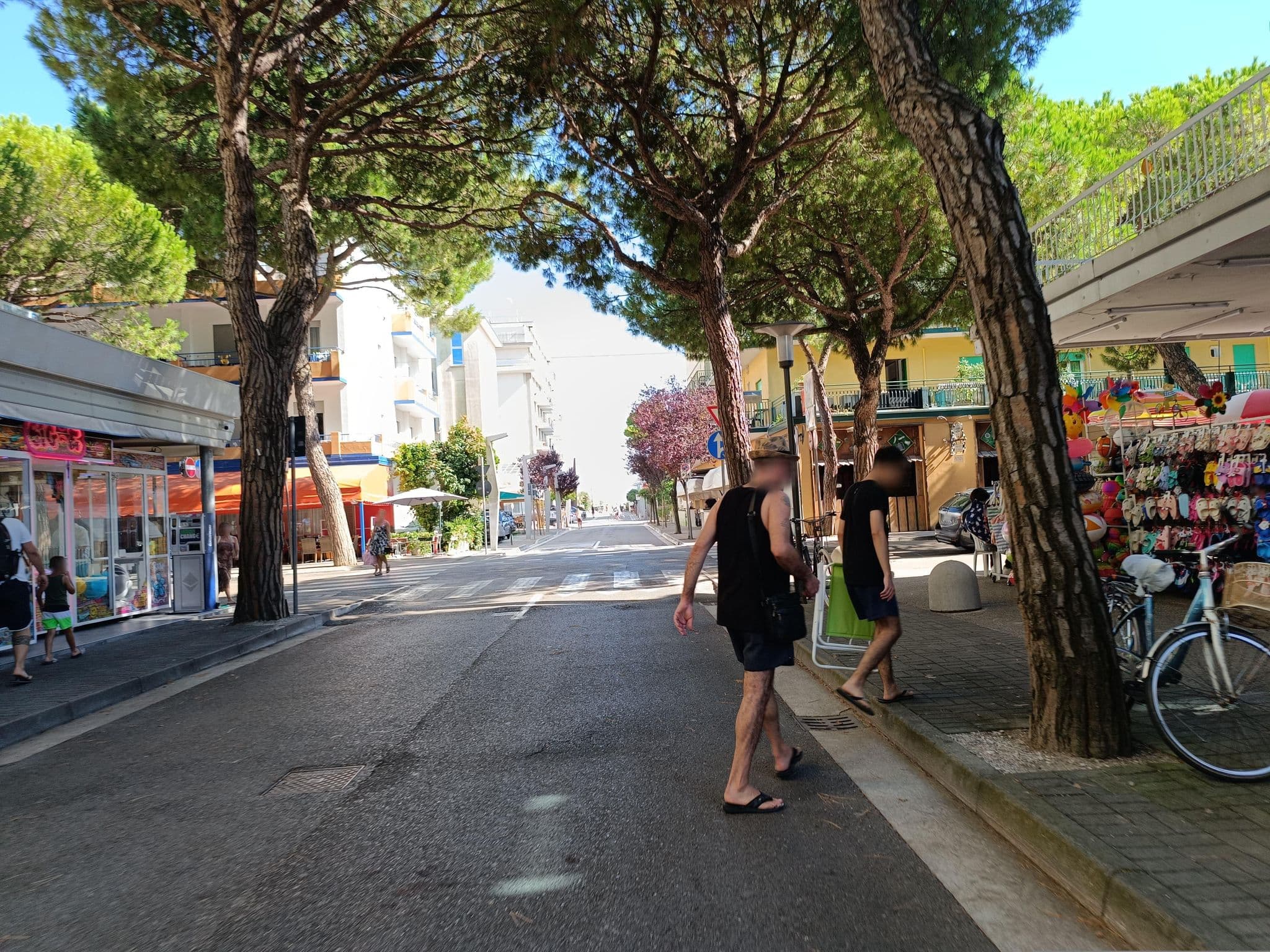 Street view near Oder, Lido di Jesolo