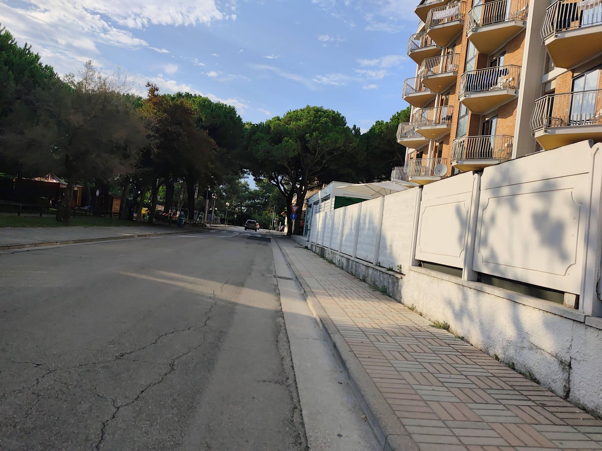 Street view near La Siesta, Lido di Jesolo