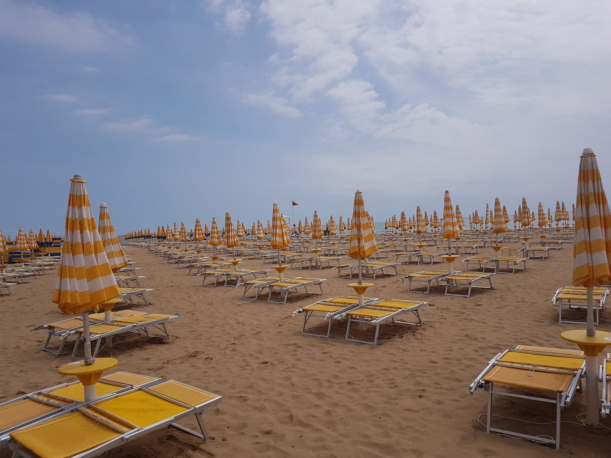 Street view near Capri, Lido di Jesolo