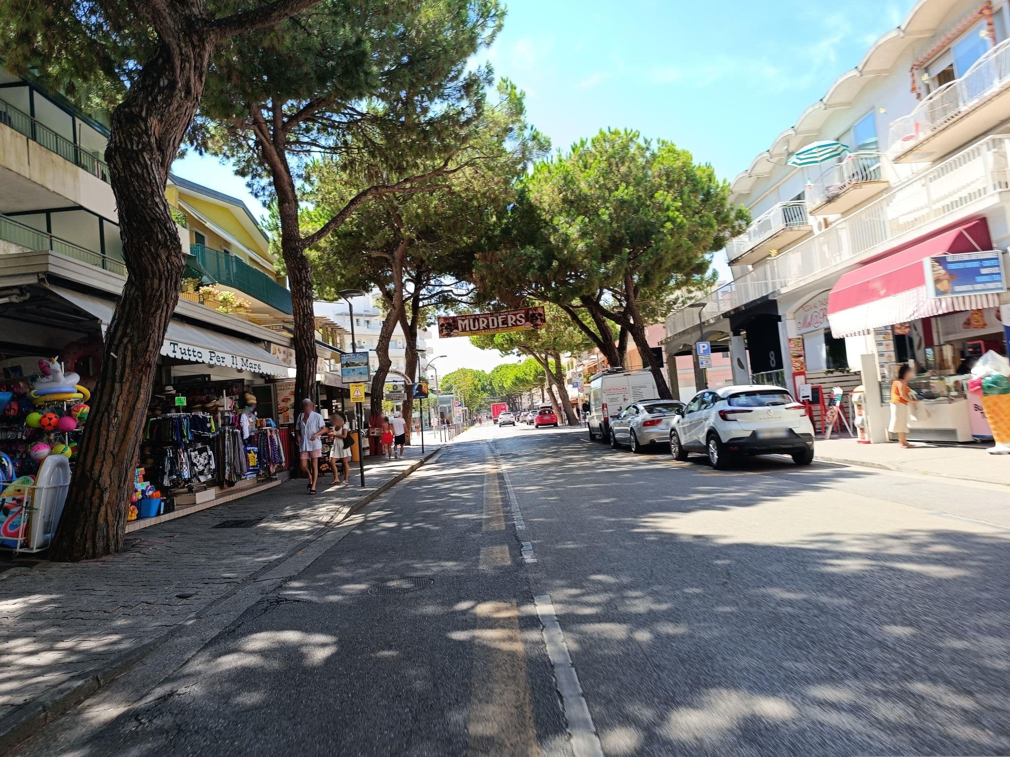 Street view near Lido, Lido di Jesolo
