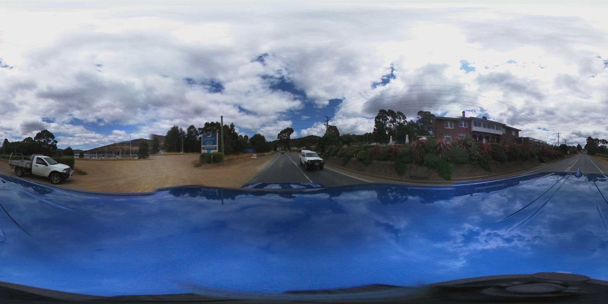 Street view near Kermandie Hotel, Geeveston — © aharvey (CC BY-SA · Mapillary)