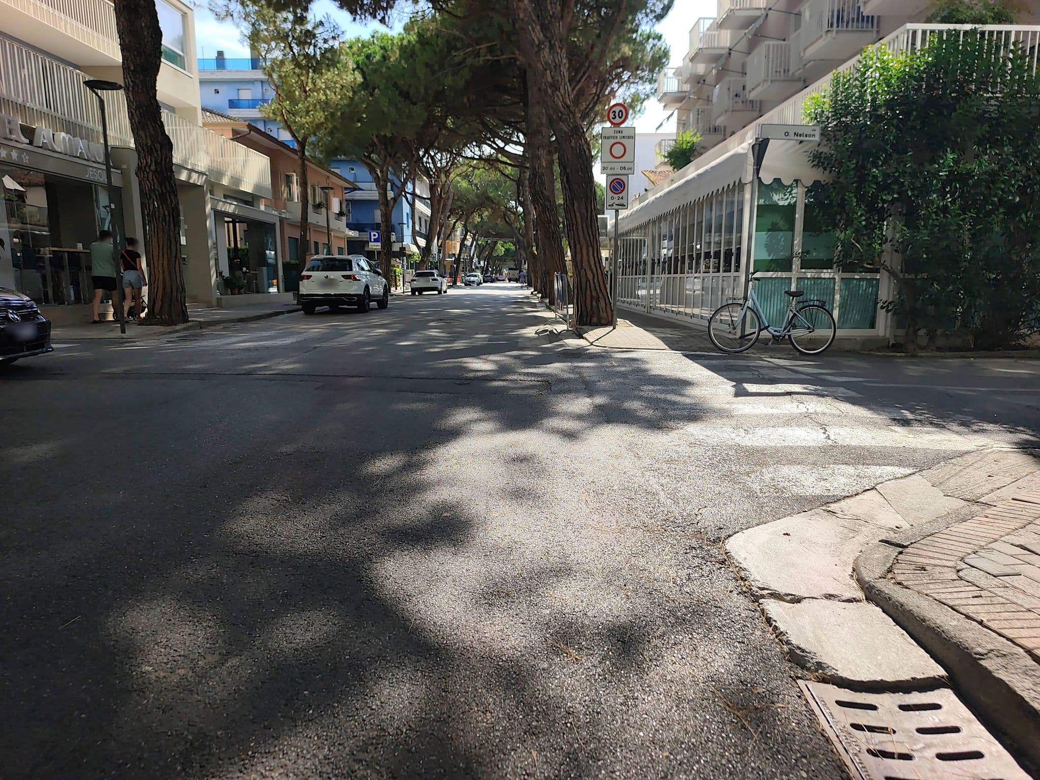 Street view near Almalux, Lido di Jesolo