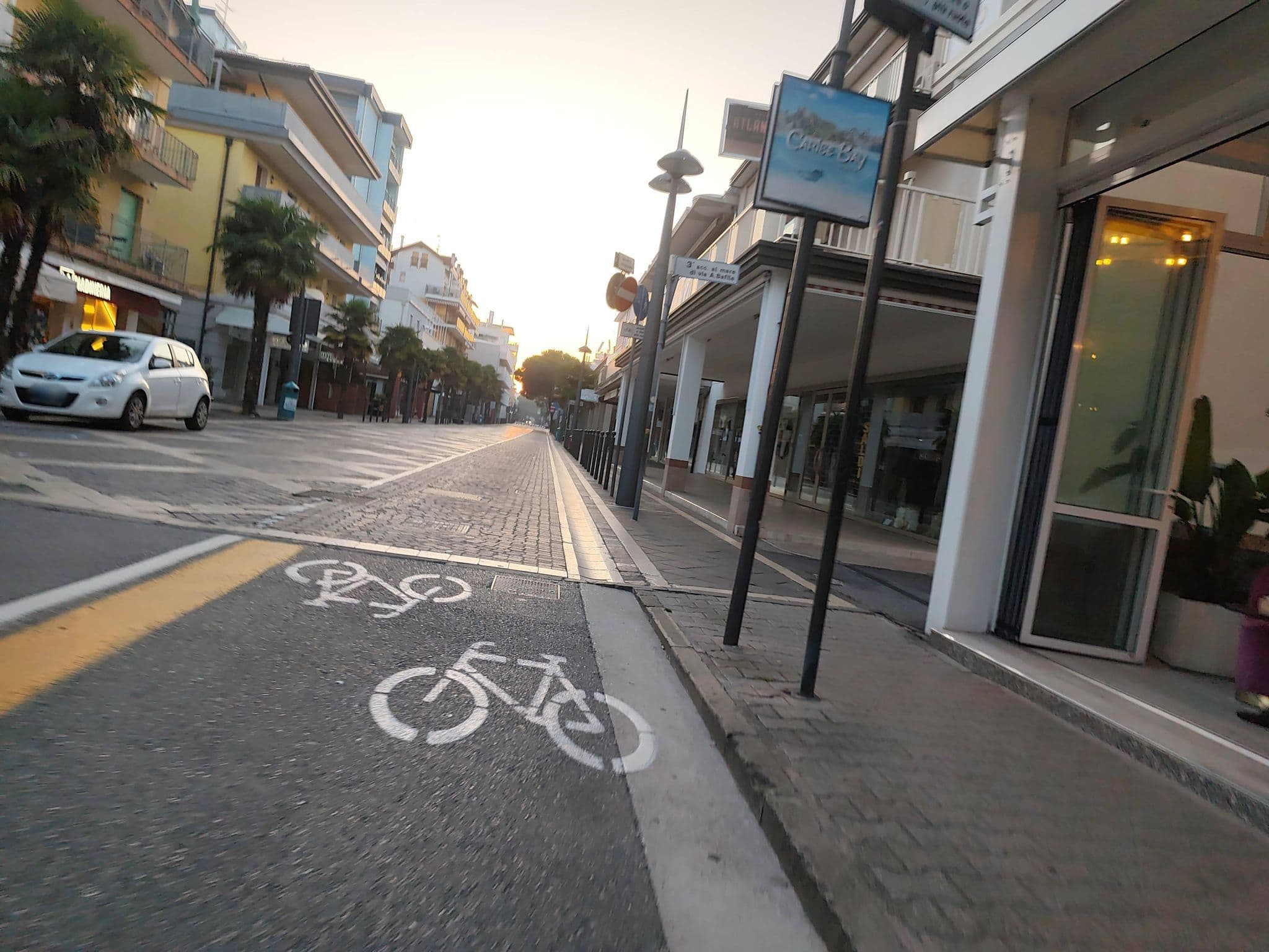 Street view near Speranza, Lido di Jesolo
