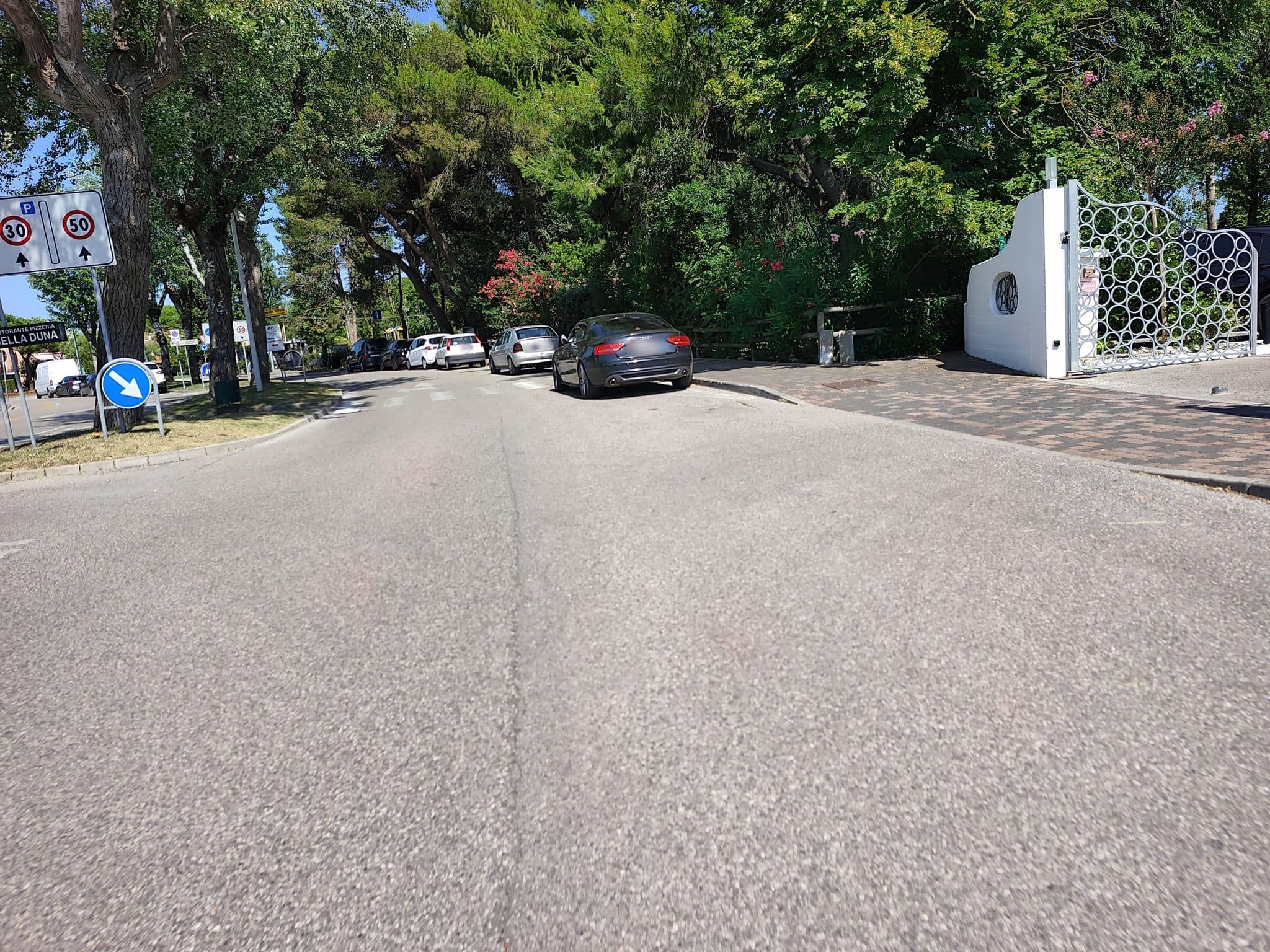 Street view near Playa Blanca Hotel, Caorle — © Duro (CC BY-SA · Mapillary)