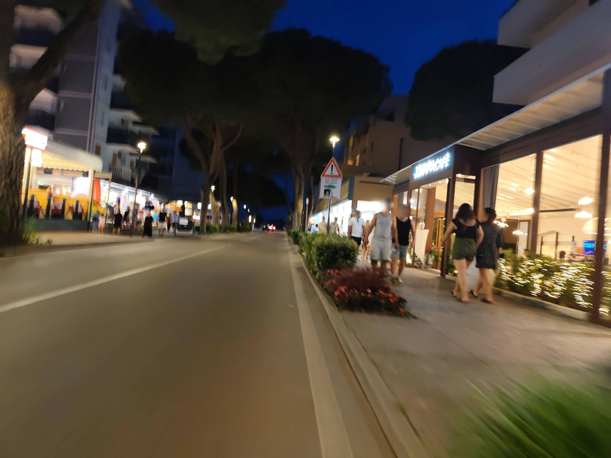 Street view near Olimpia, Bibione