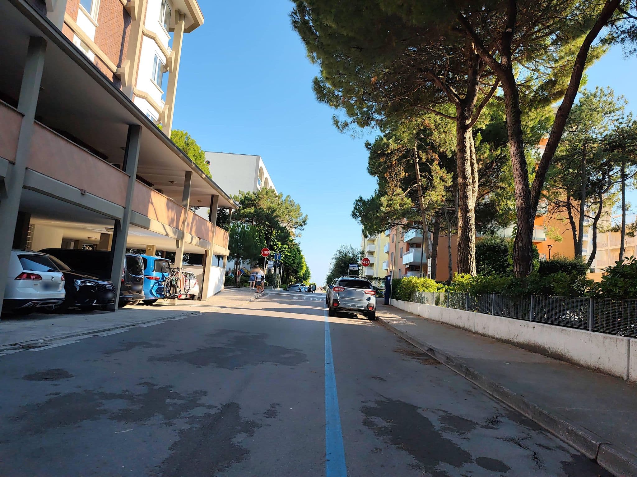 Street view near Hotel Ariston, Bibione — © Duro (CC BY-SA · Mapillary)