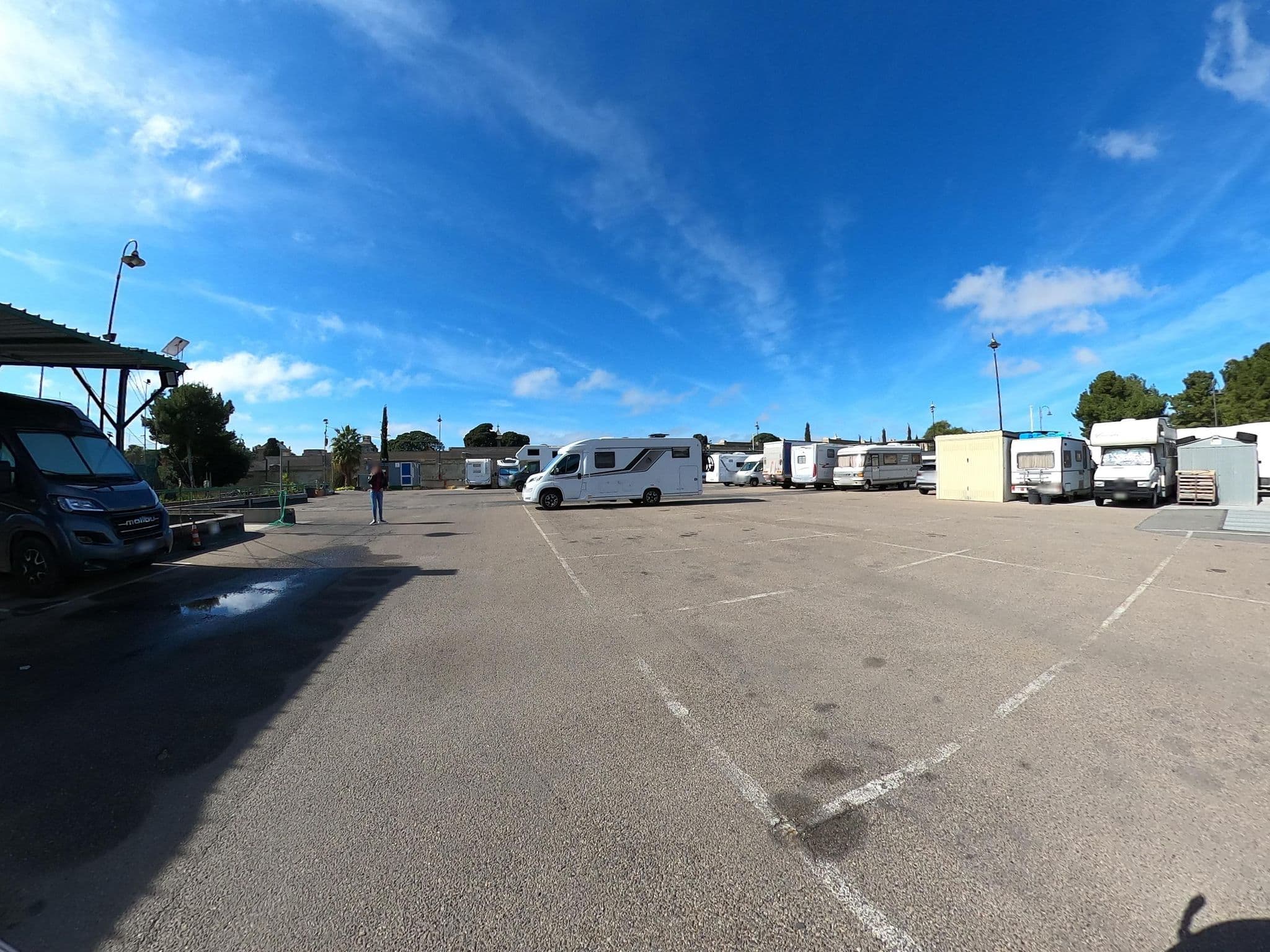 Street view near Camper Cagliari Park, Cagliari — © joostjakob (CC BY-SA · Mapillary)