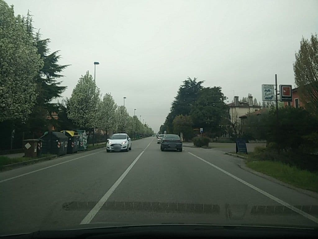 Street view near Villa Myosotis, Mirano — © bellazambo (CC BY-SA · Mapillary)