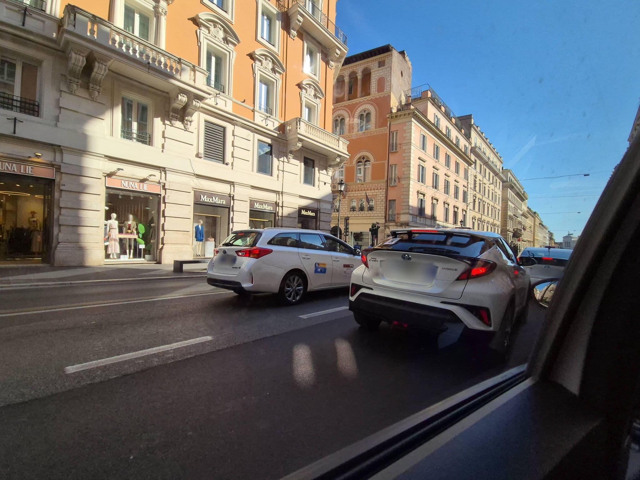 Street view near Mercure Roma Centro Termini, Monti