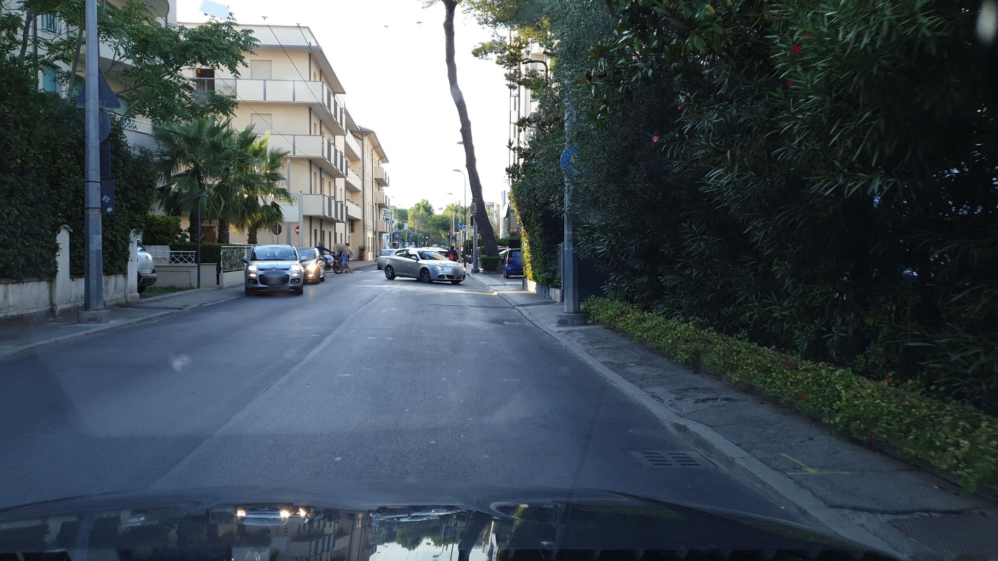 Street view near Mon Cheri, Riccione