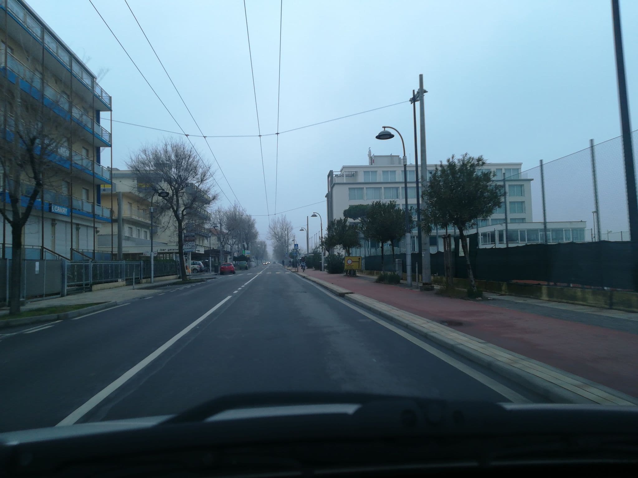 Street view near Nizza, Riccione