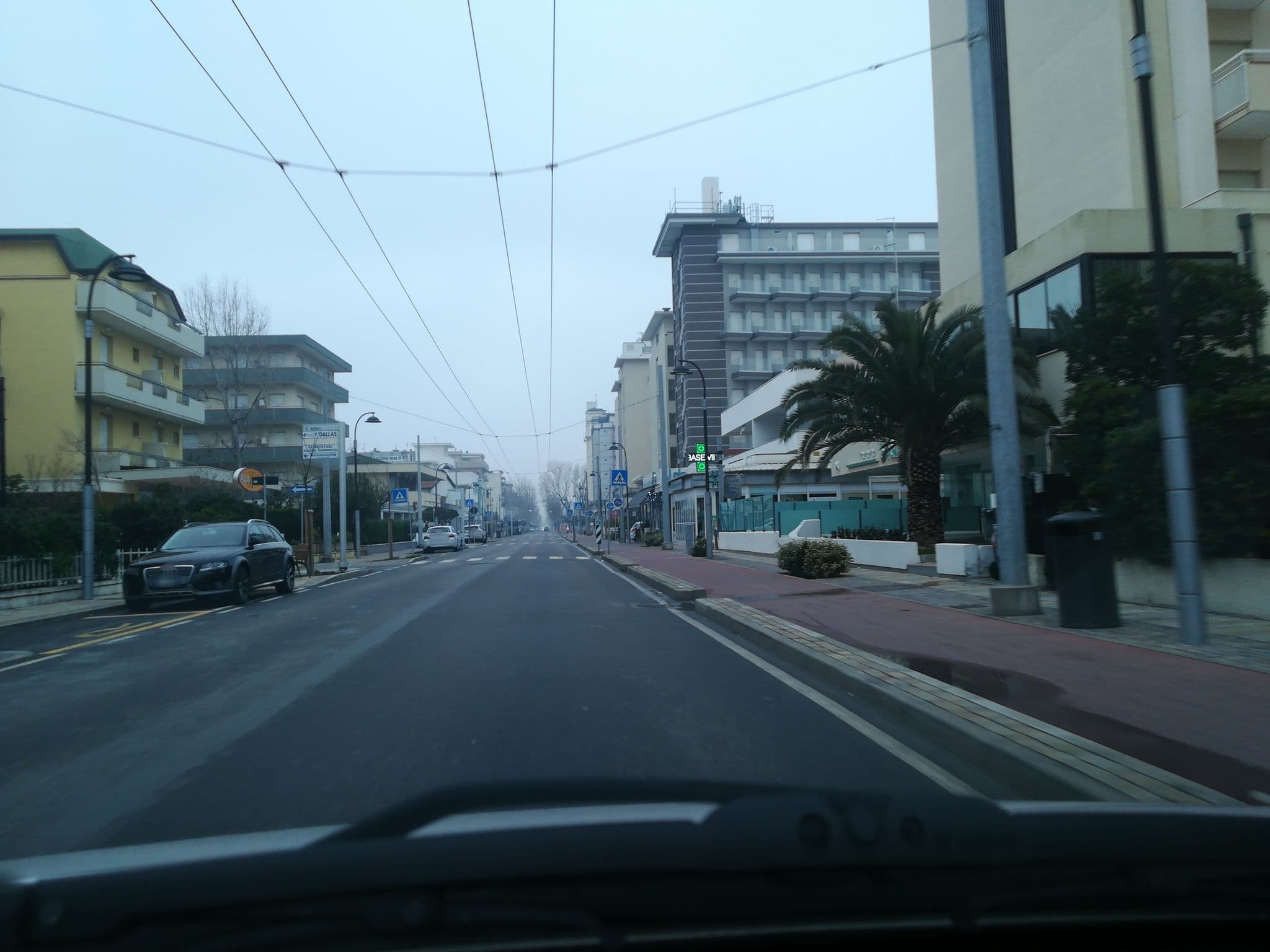 Street view near Admiral, Riccione