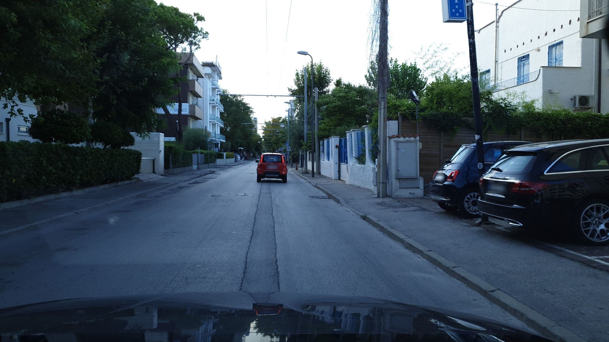 Street view near Ascot, Riccione