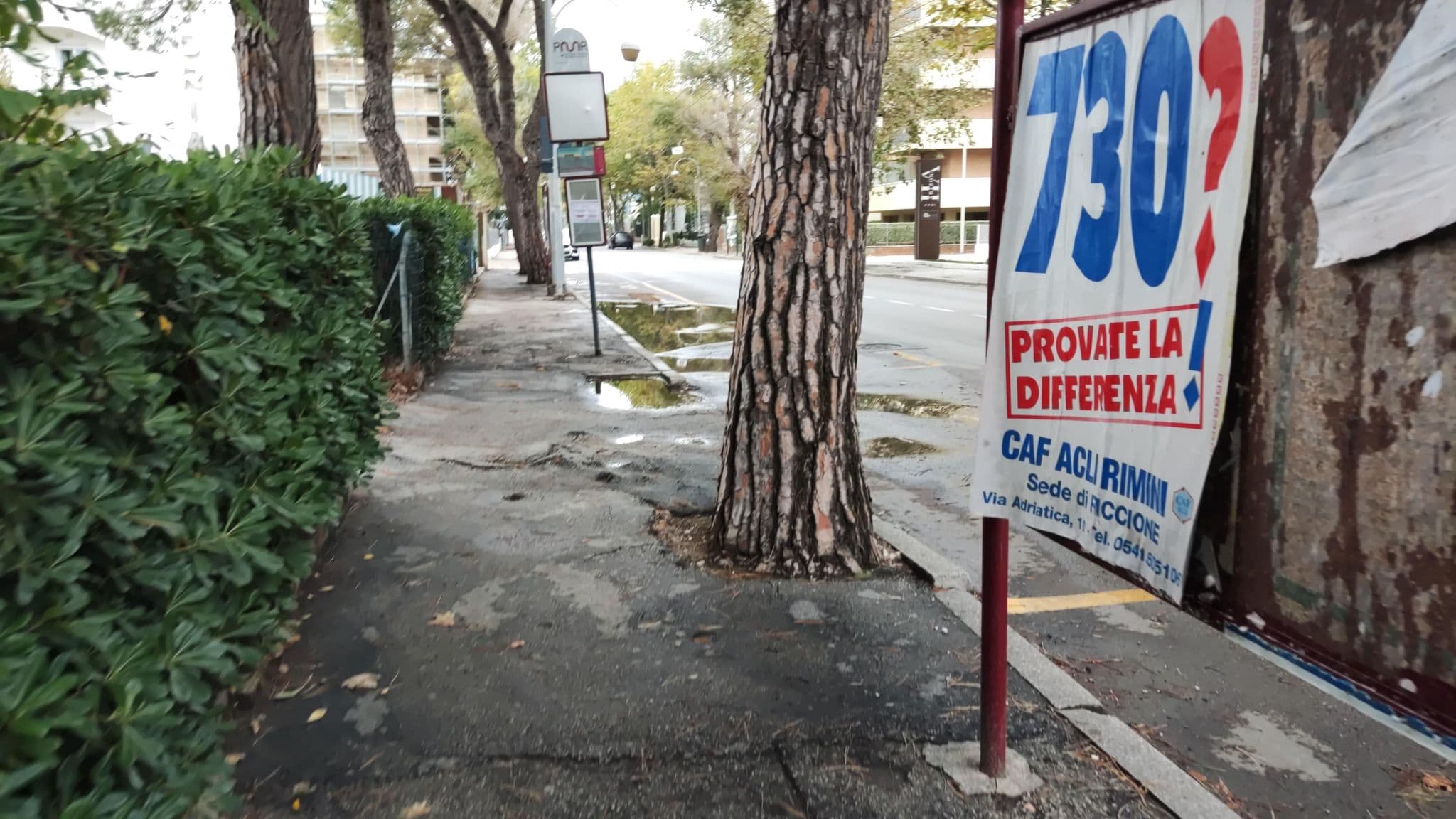 Street view near ABC, Riccione