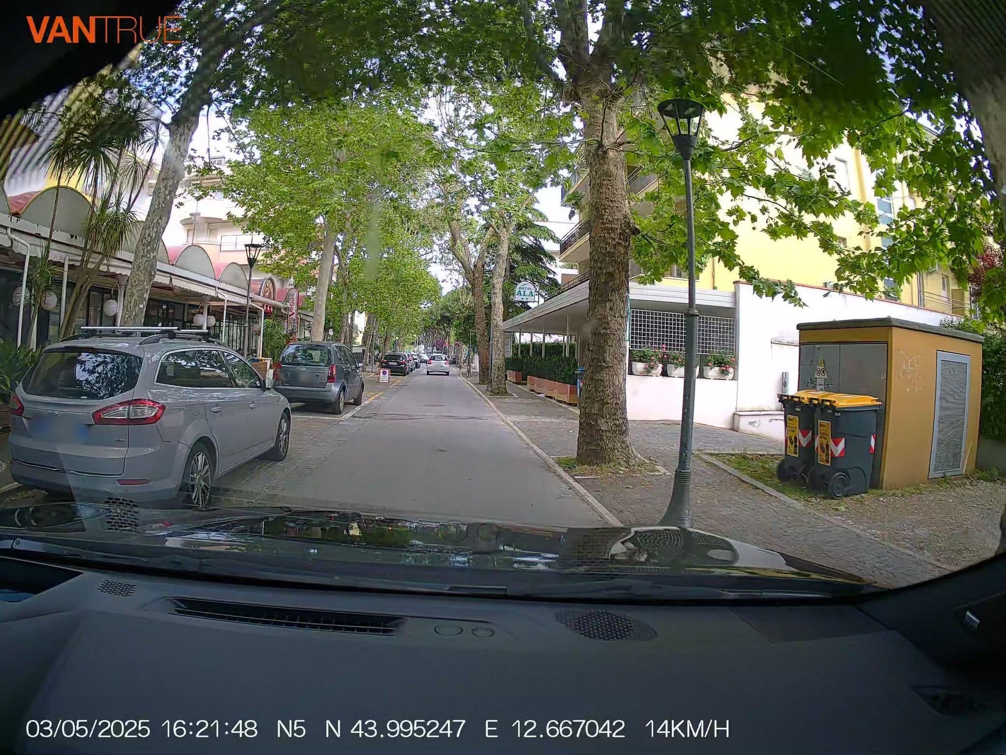 Street view near Ala, Riccione