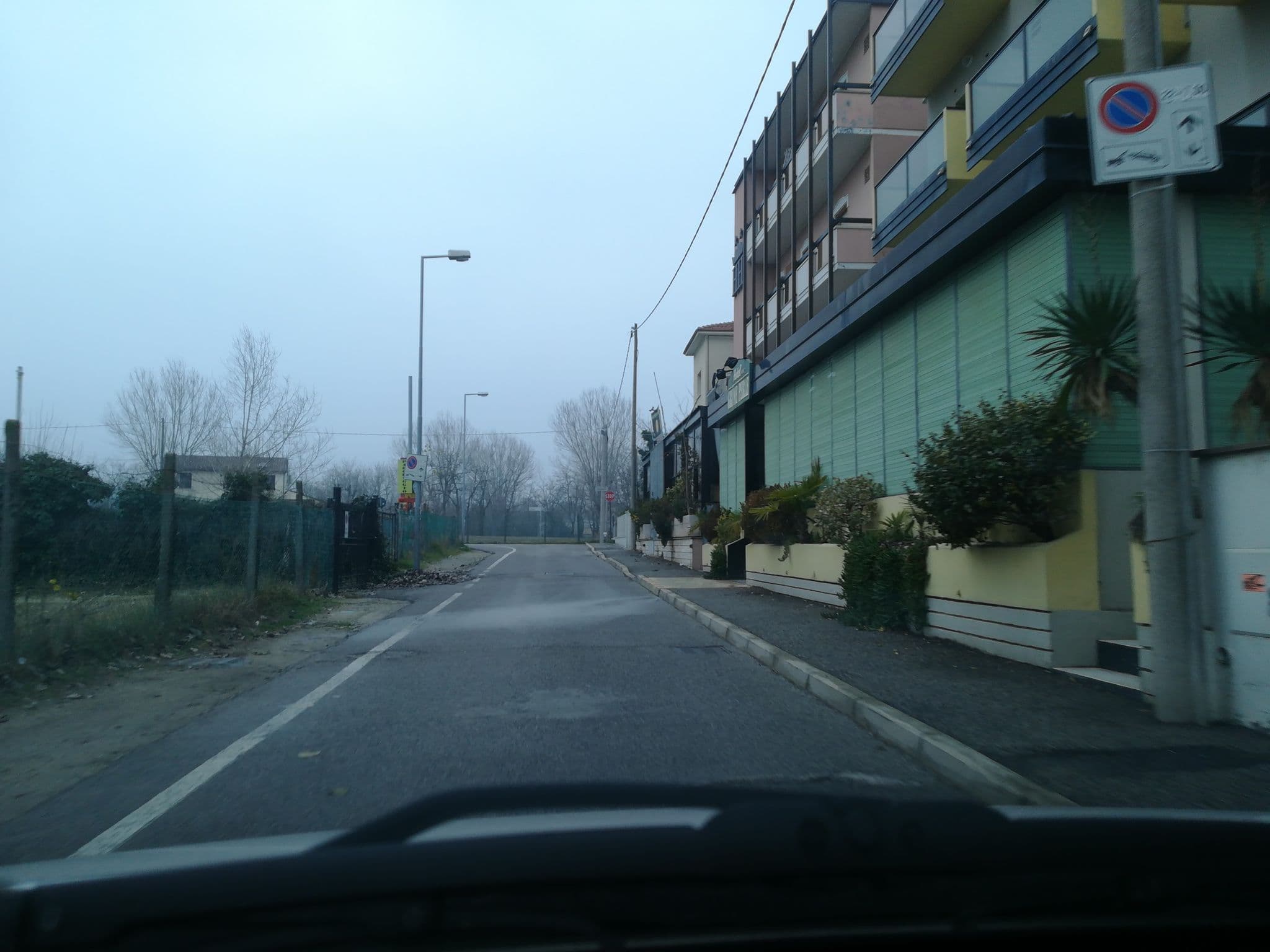Street view near Grüne Perle, Riccione