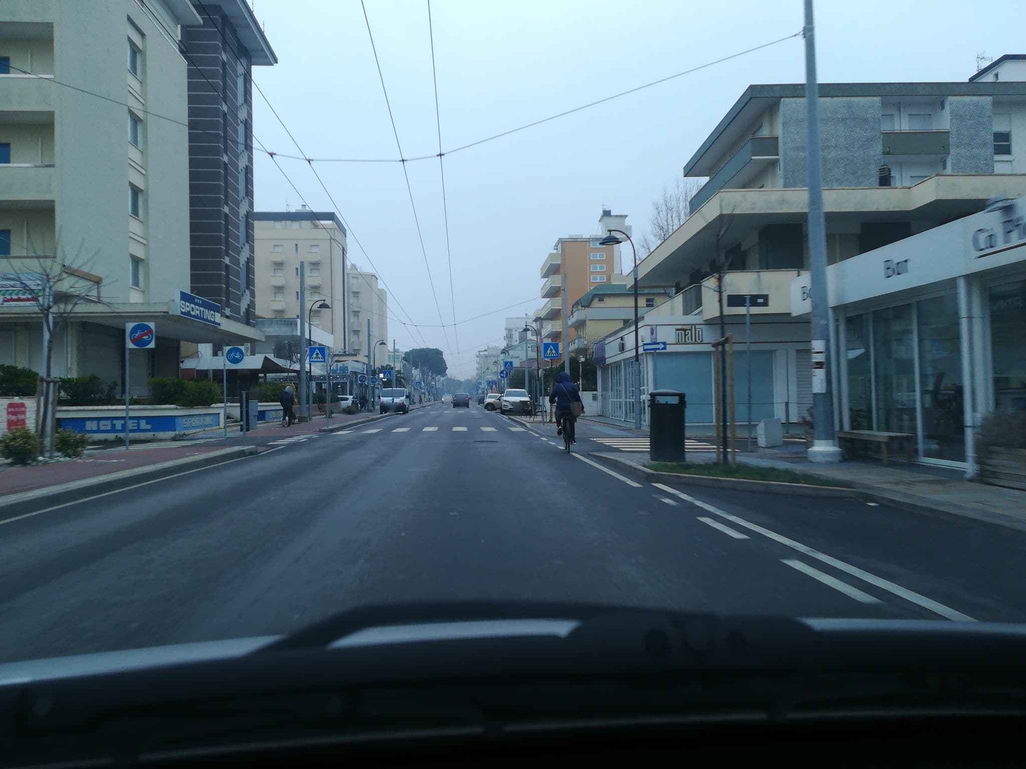 Street view near Adlon, Riccione