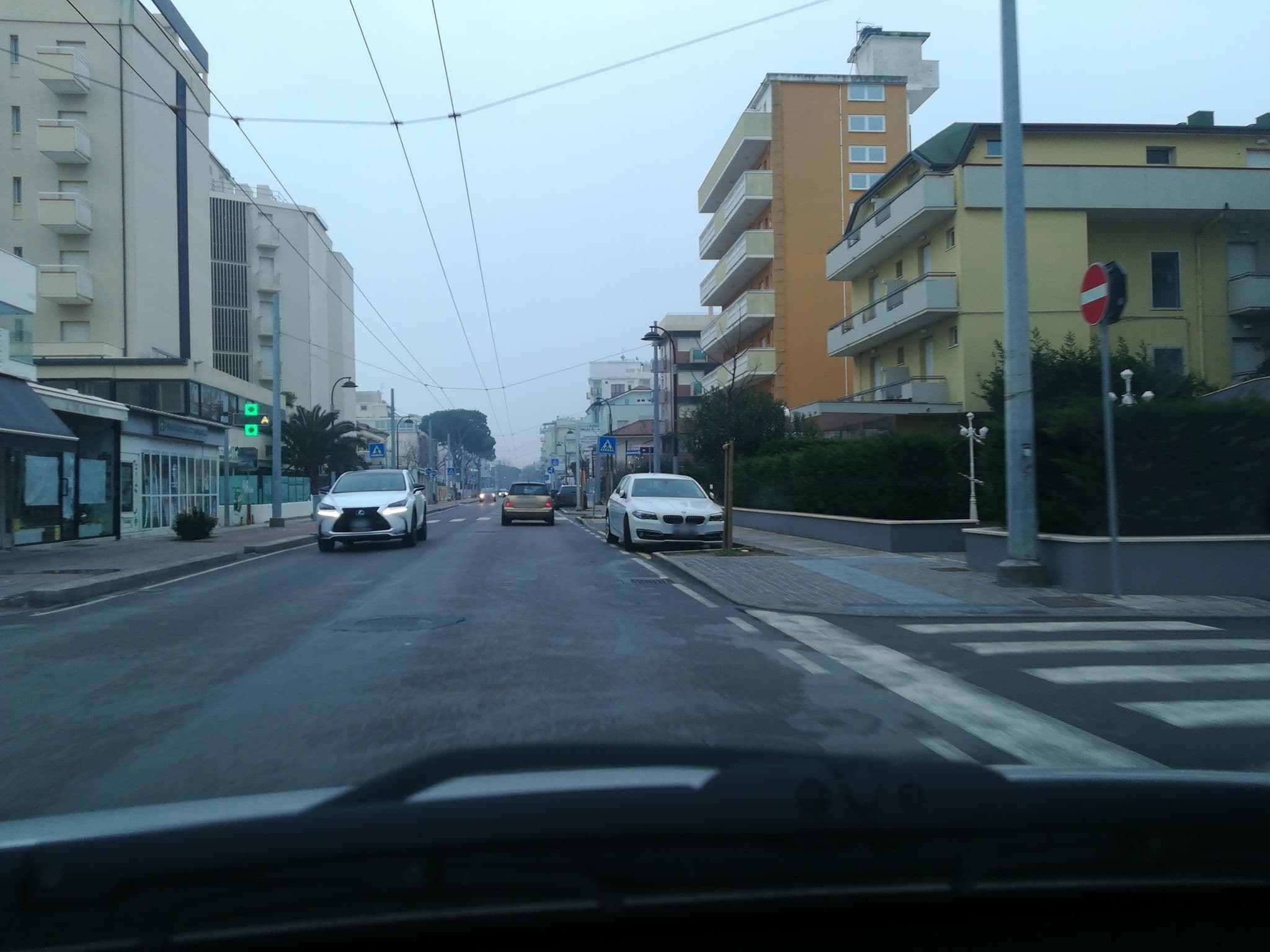 Street view near Corona, Riccione