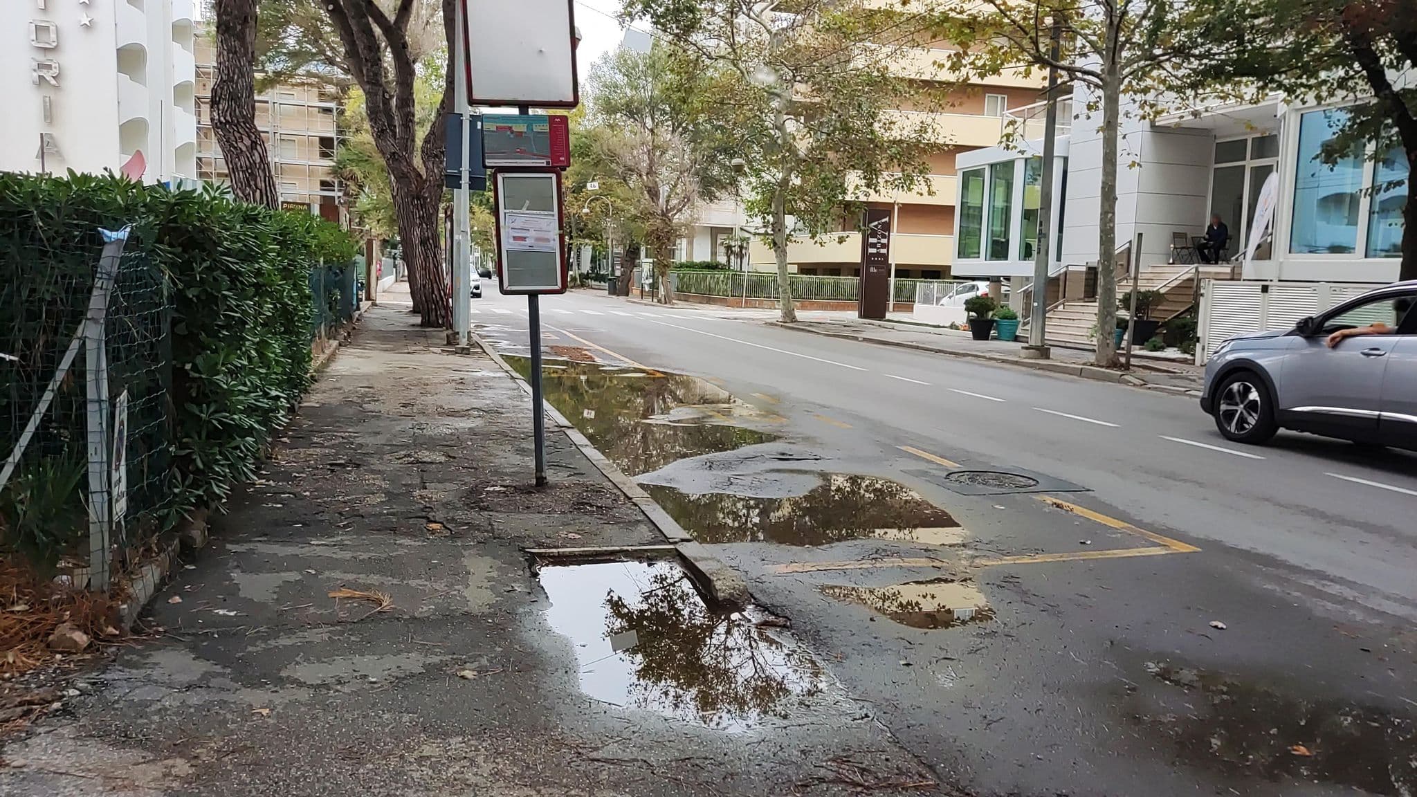Street view near Arizona, Riccione